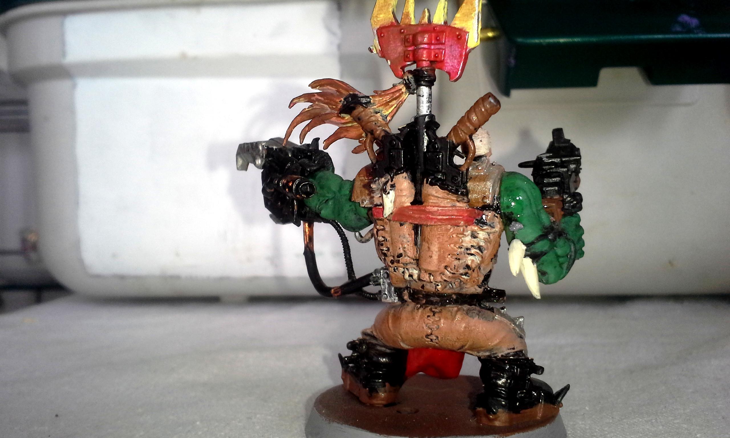 Ork Boss, Orks, Warboss, Warhammer 40,000