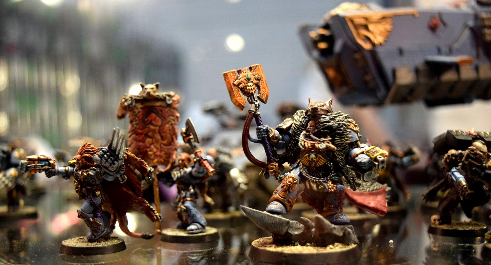 Logan Grimnar, Salute 2015, Space Marines, Space Wolves