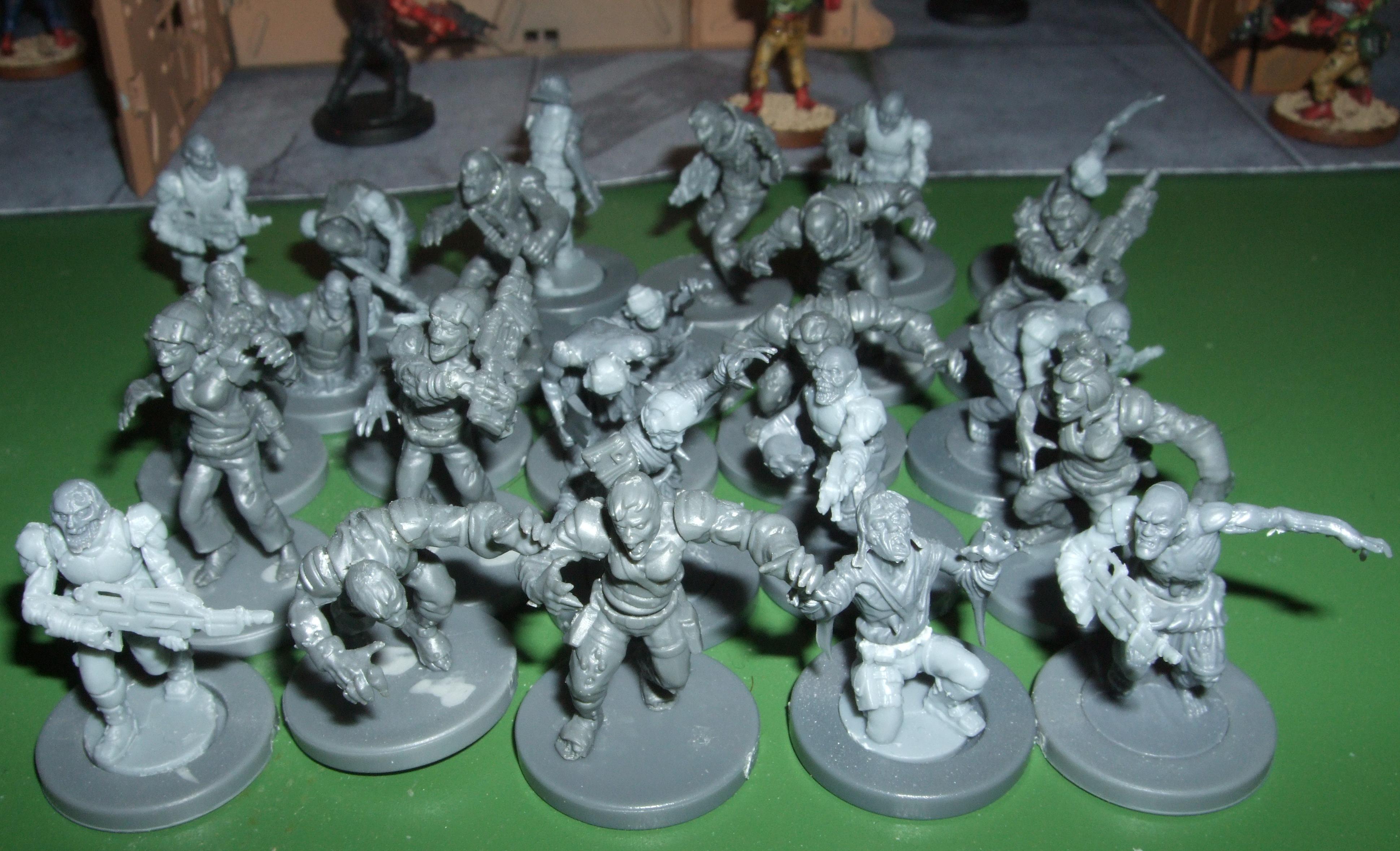 Coop, Deadzone, Mantic Games, Solo, Zombie