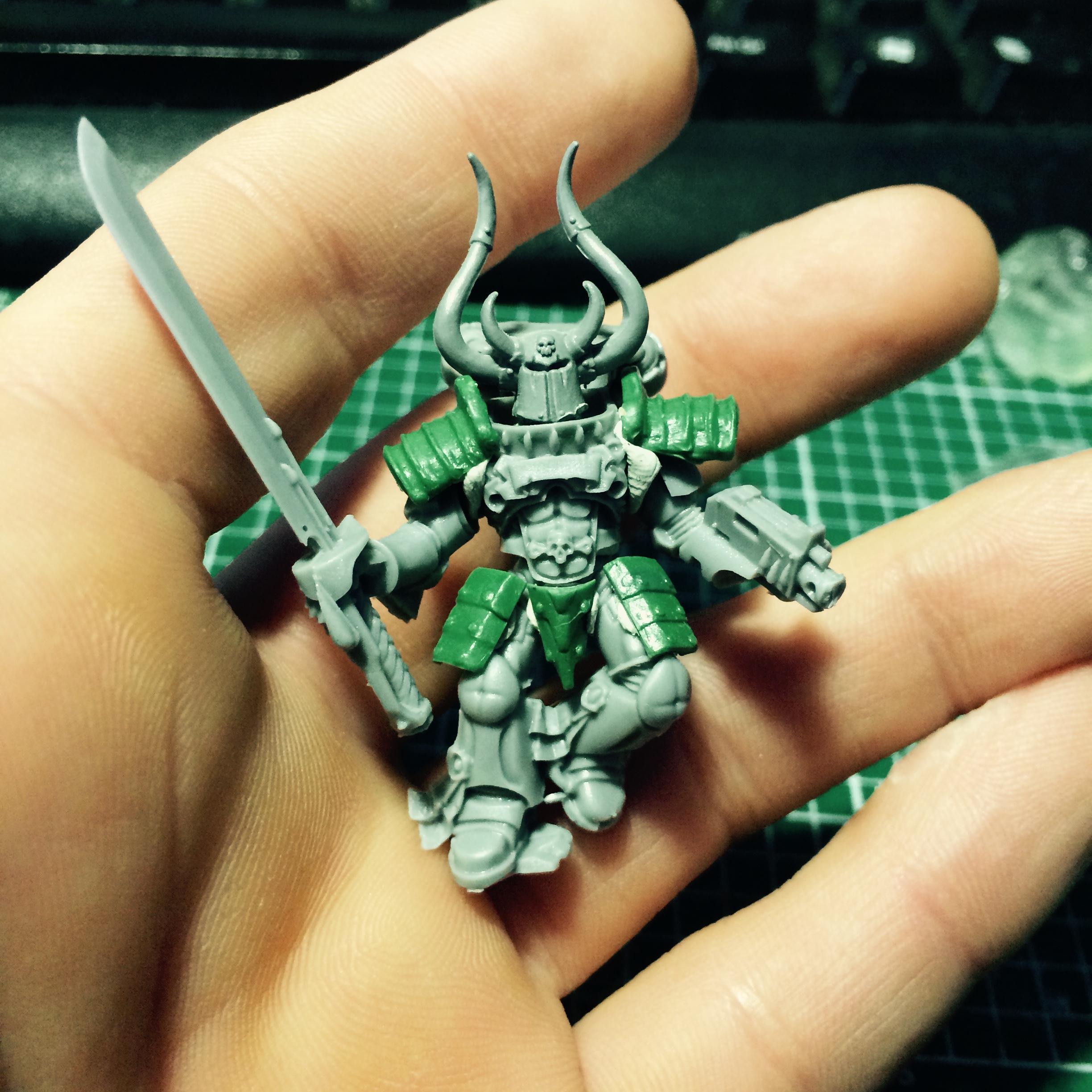 Japanese, Samurai, Space Marines
