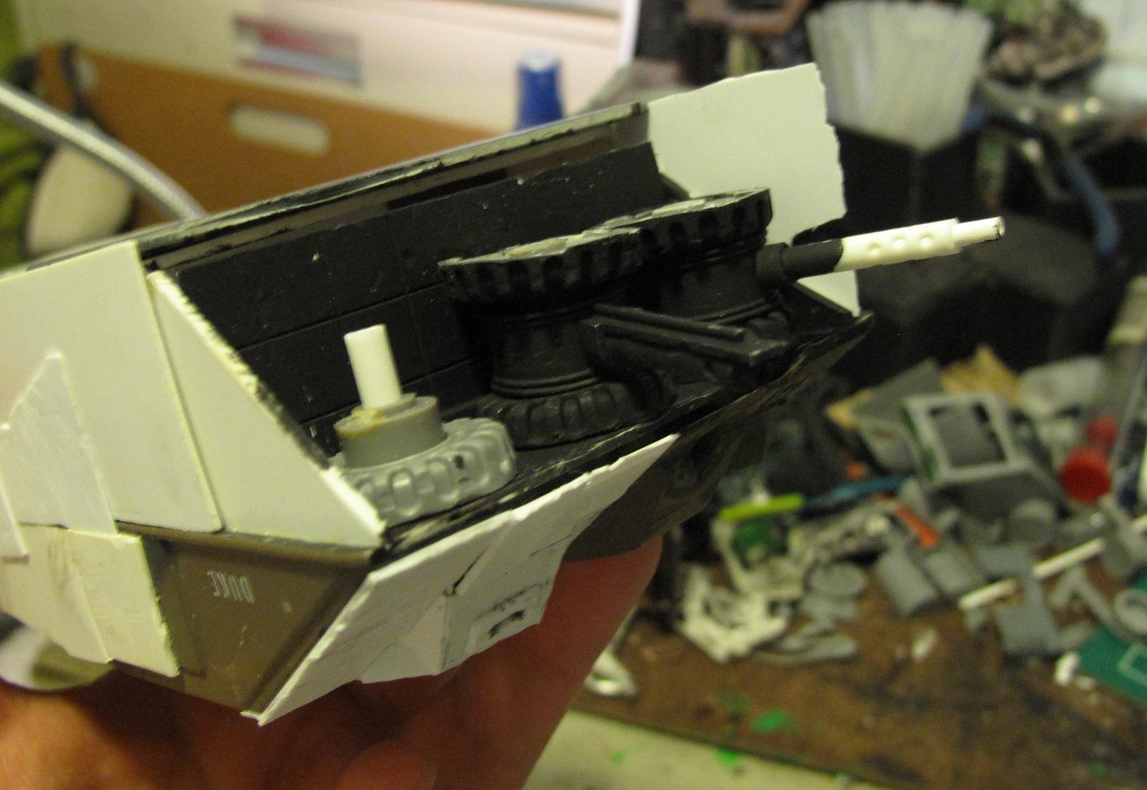 Bad Moons, Battlewagon, Bw, Conversion, Deathskulls, Orks, Plasticard, Scratch Build, Waaazag, Warhammer 40,000
