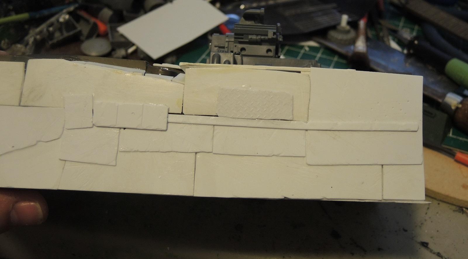 Bad Moons, Battlewagon, Bw, Conversion, Deathskulls, Orks, Plasticard, Scratch Build, Waaazag, Warhammer 40,000