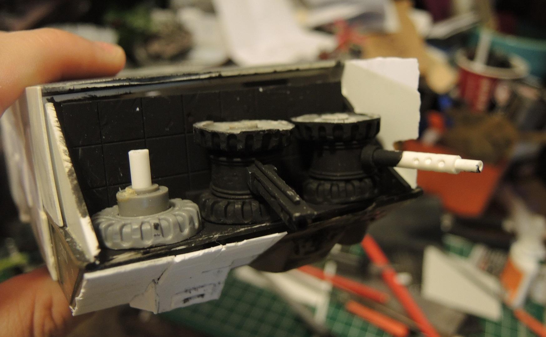Bad Moons, Battlewagon, Bw, Conversion, Deathskulls, Orks, Plasticard, Scratch Build, Waaazag, Warhammer 40,000