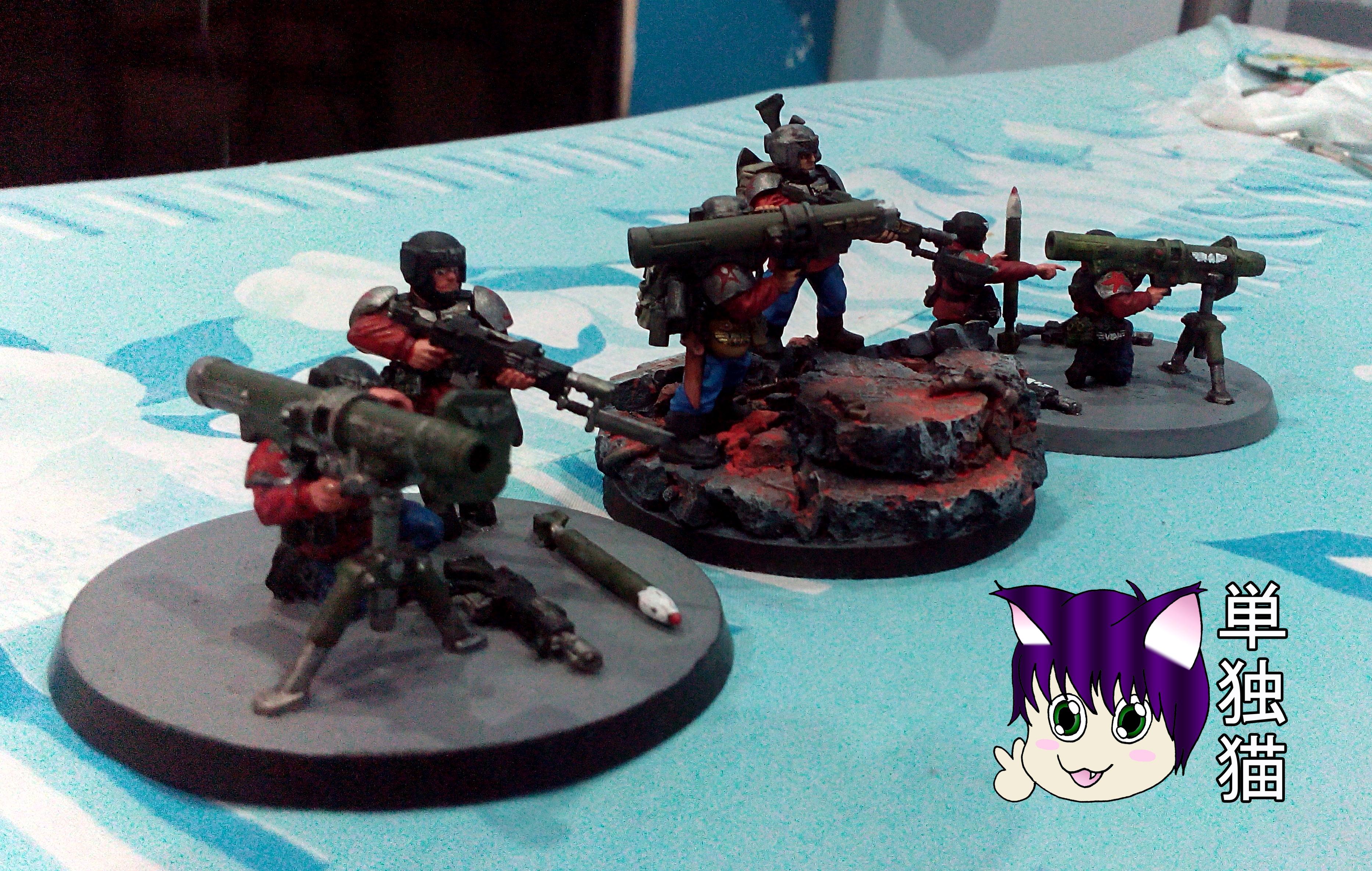Bazooka, Heavyweapons, Imperial Guard, Missile Launcher
