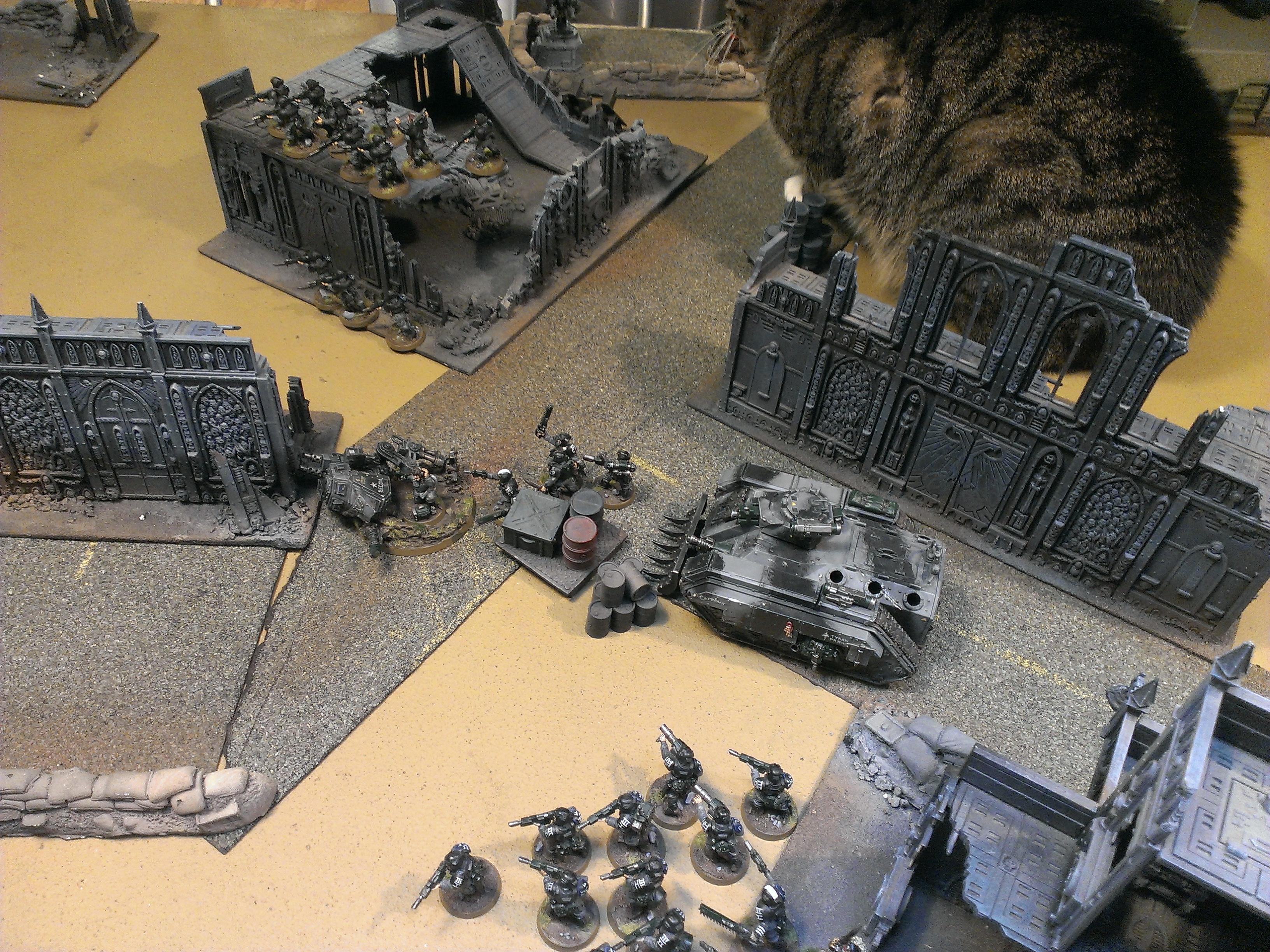 Battle Report, Cat, Dark Eldar, Imperial Guard