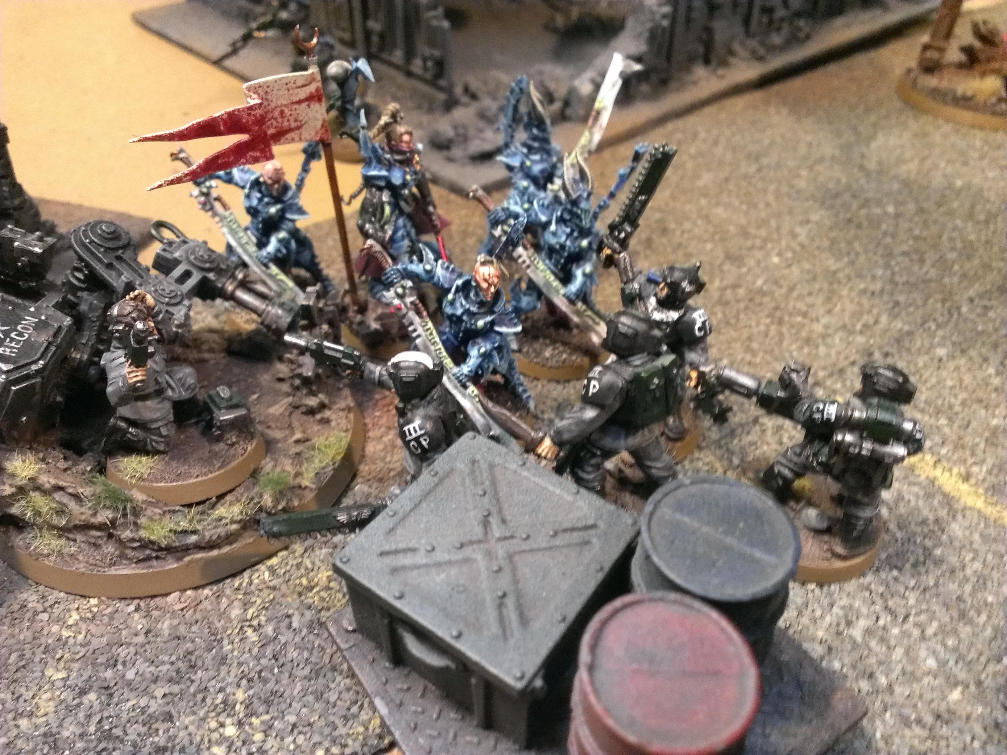 Battle Report, Dark Eldar, Imperial Guard