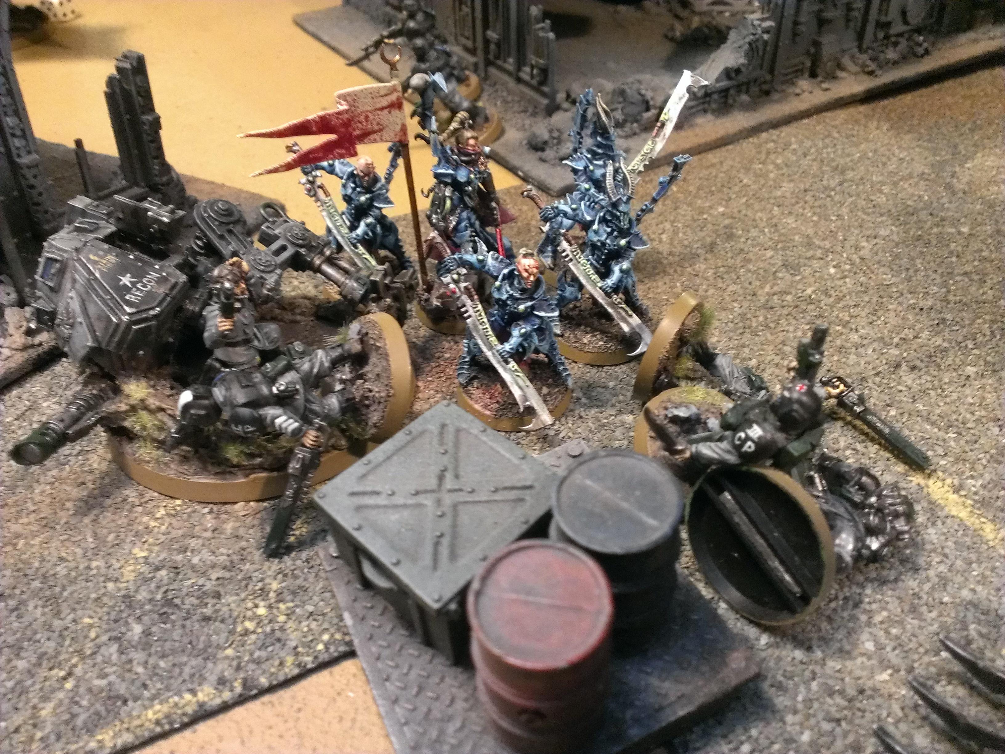 Battle Report, Dark Eldar, Imperial Guard