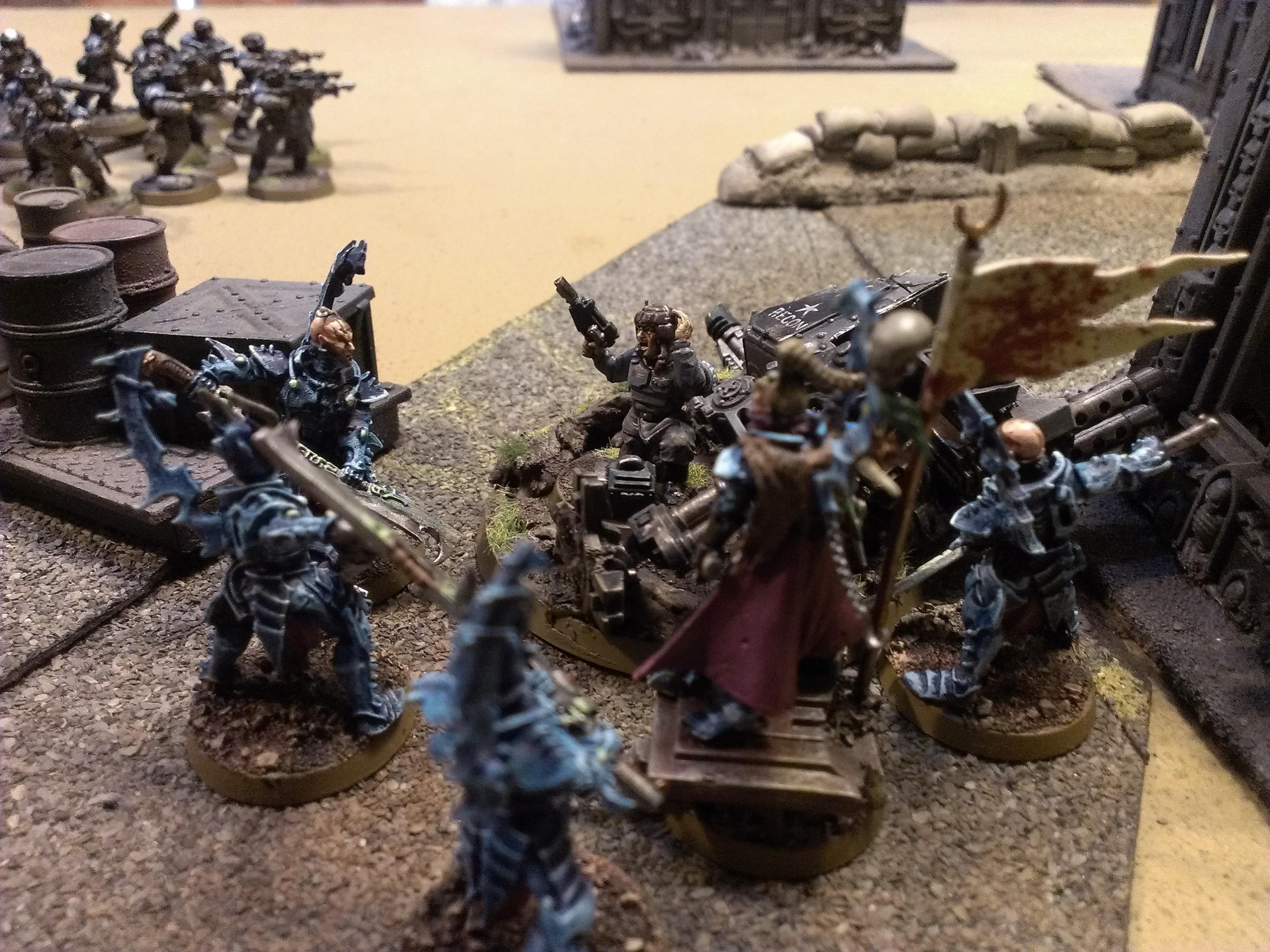 Battle Report, Dark Eldar, Imperial Guard