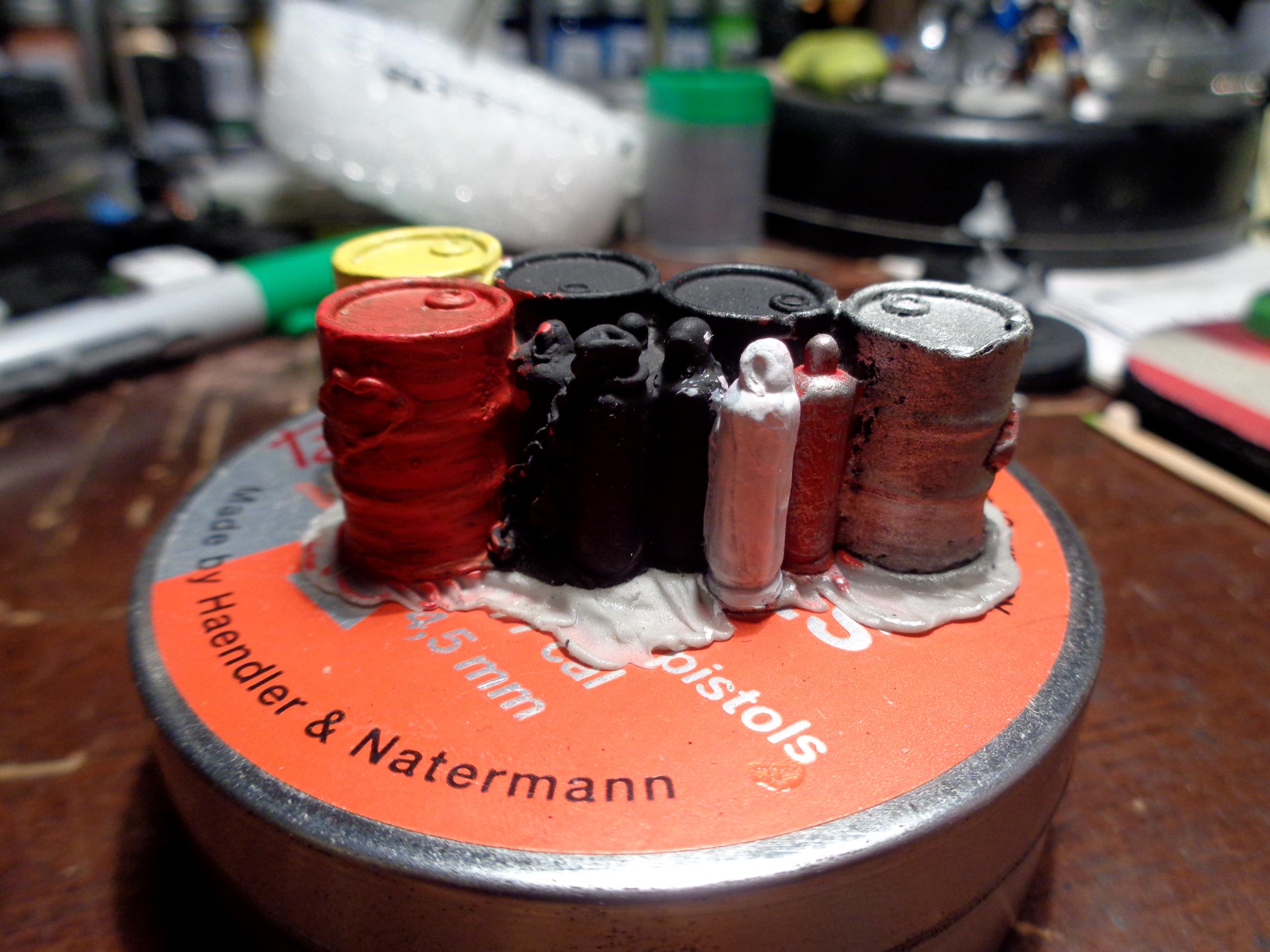 Jerry Cans/Barrels paint testing