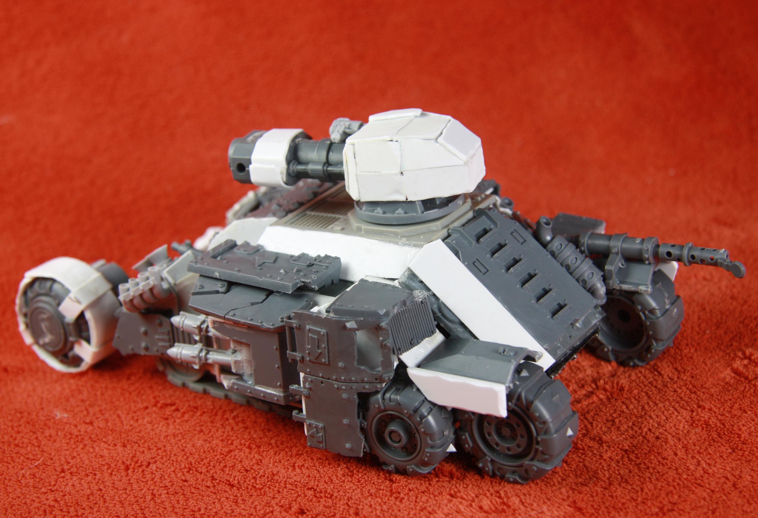 Other Side of the Thank showing the Rocket Launcher Sponson
