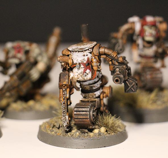 Orks, Soviet, Weathered, White