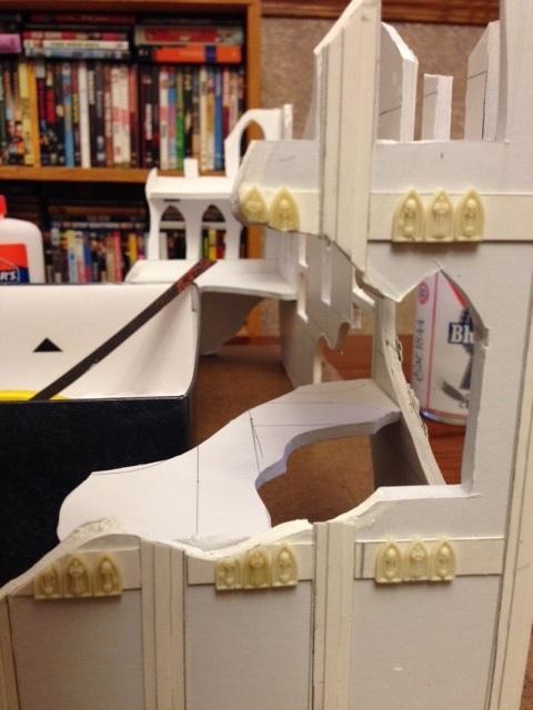 Buildings, Ruin, Scratch Build, Terrain, Work In Progress