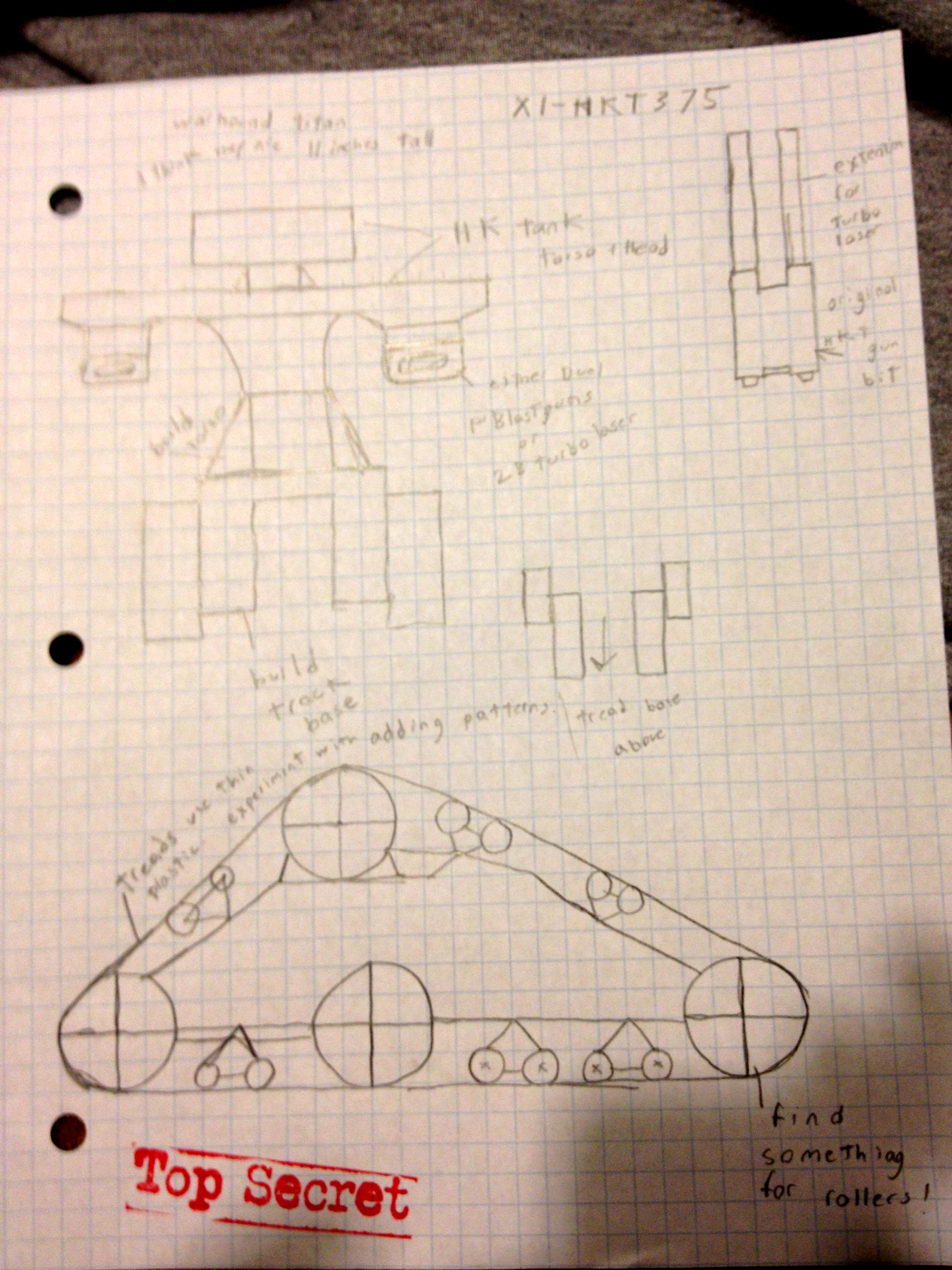 Hunter Killer, Titan concepts. 