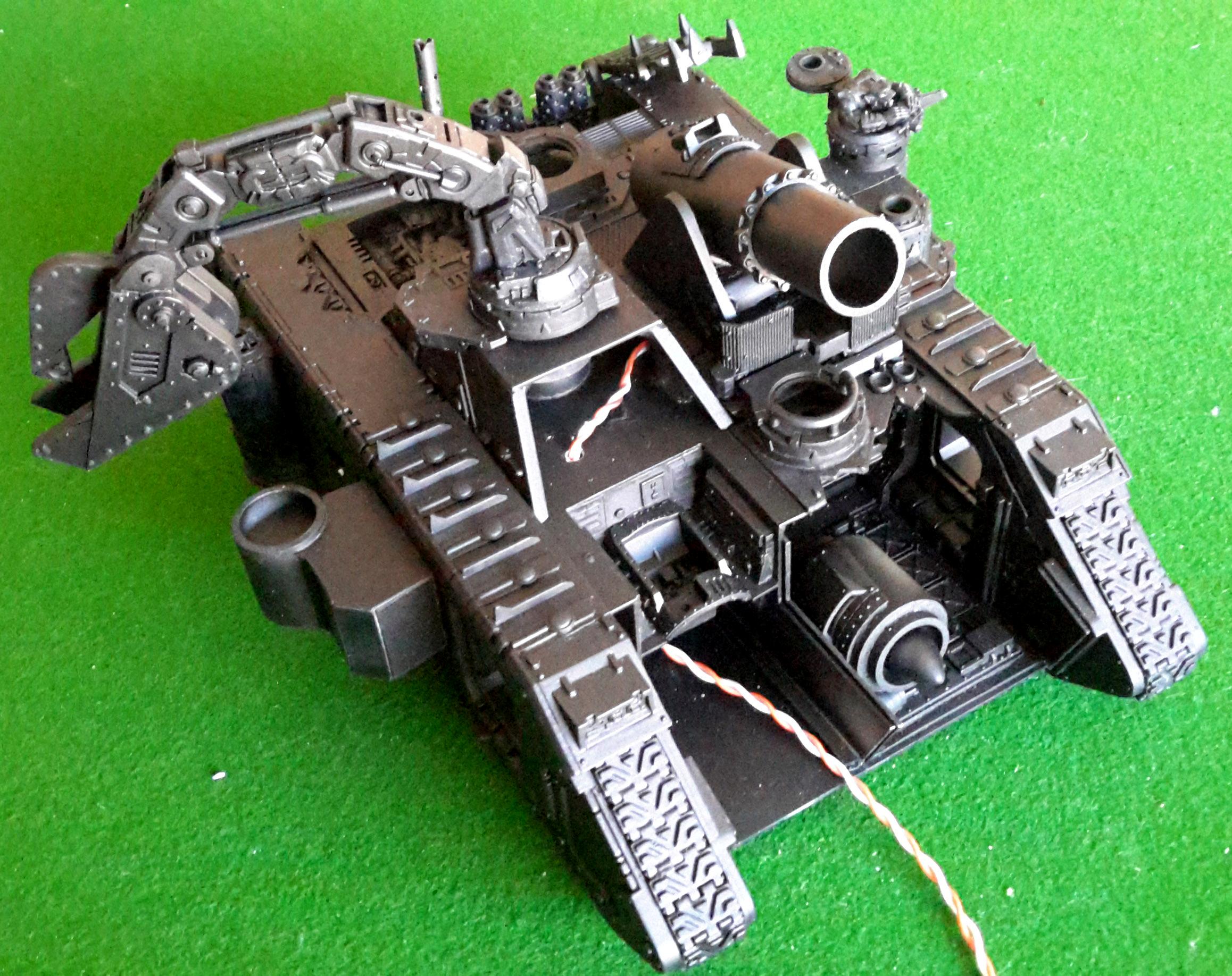 Battle Fortress, Battlewagon, Claw, Conversion, Fortress, Grappling Claw, Looted, Orks, Wagon