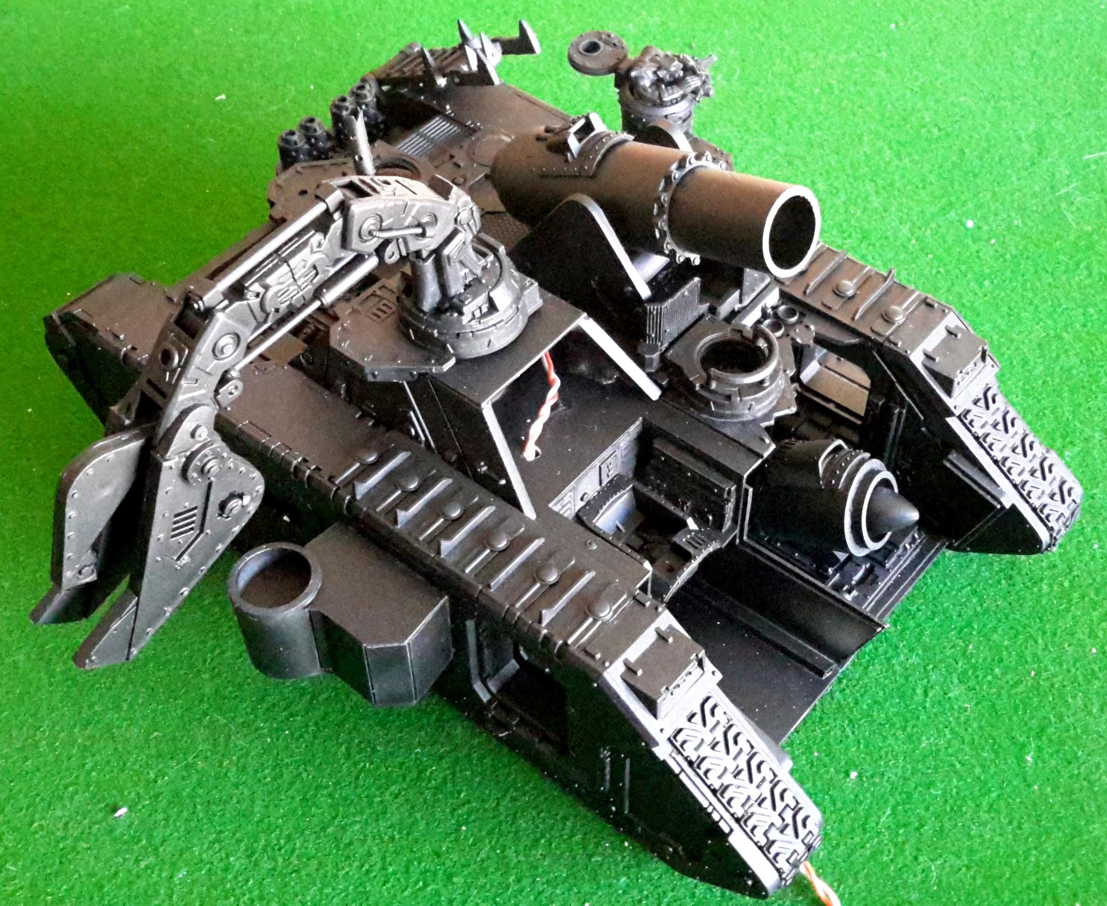 Battle Fortress, Battlewagon, Claw, Conversion, Fortress, Grappling Claw, Looted, Orks, Wagon