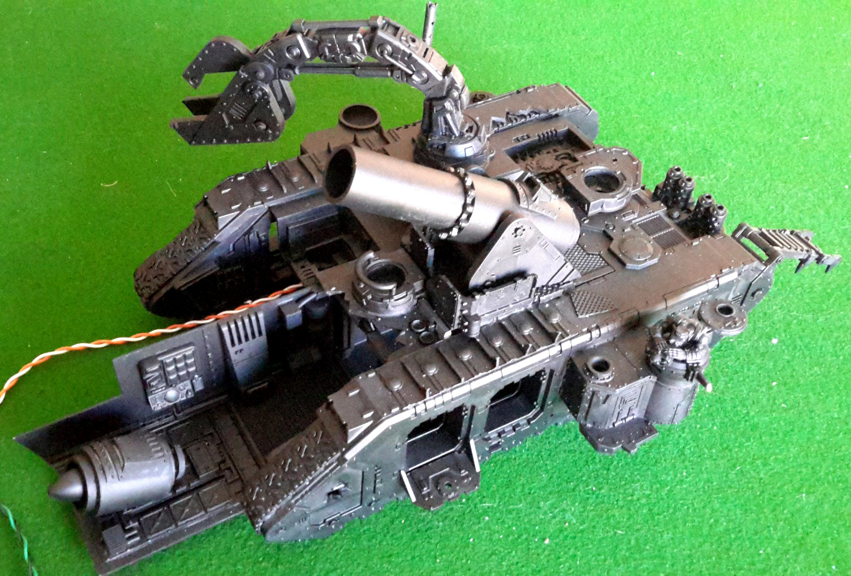 Battle Fortress, Battlewagon, Claw, Conversion, Fortress, Grappling Claw, Looted, Orks, Wagon, Wip Ork Mega Looted / Converted Battlewagon / Battlefortress