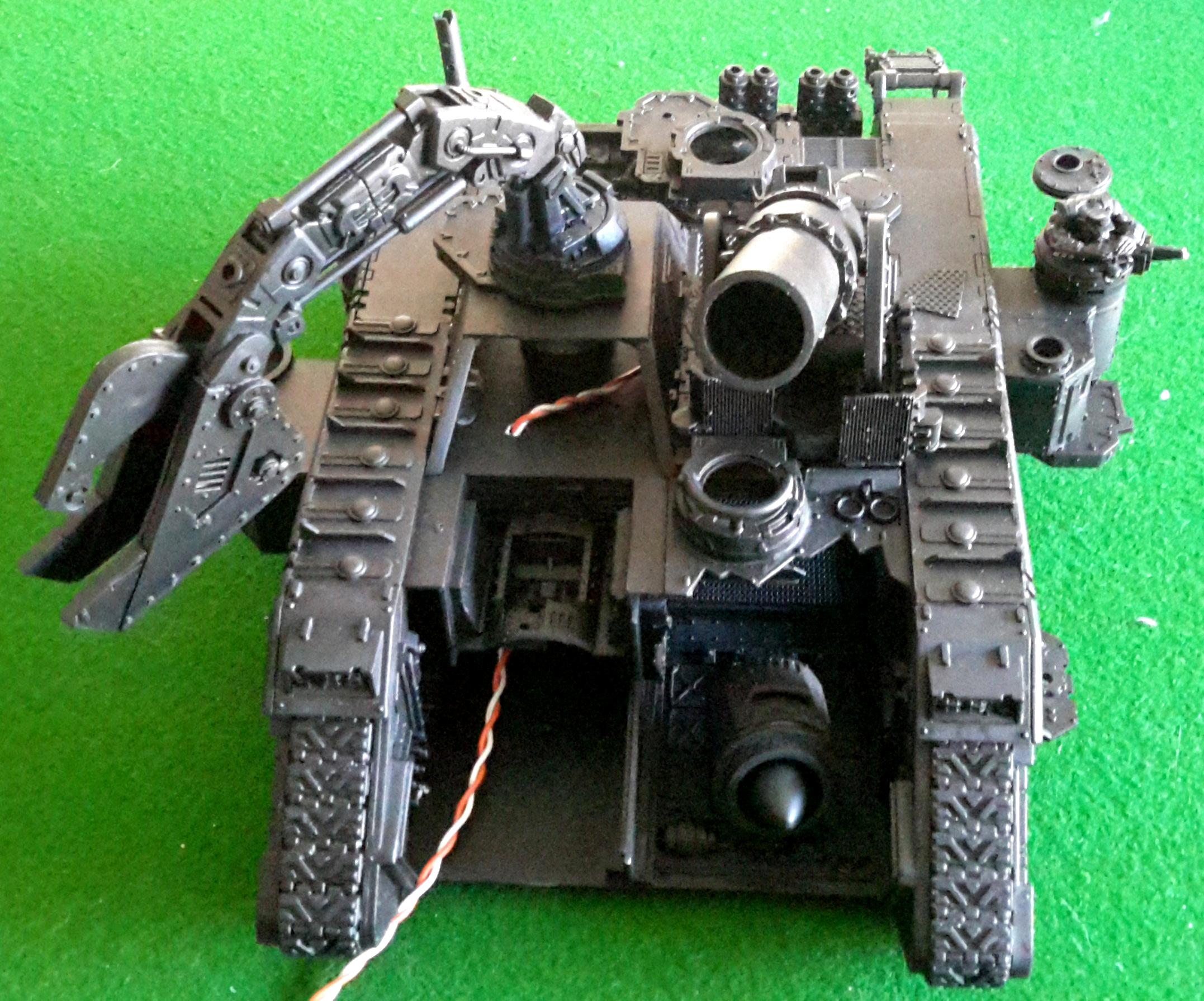 Battle Fortress, Battlewagon, Claw, Conversion, Fortress, Grappling Claw, Looted, Orks, Wagon