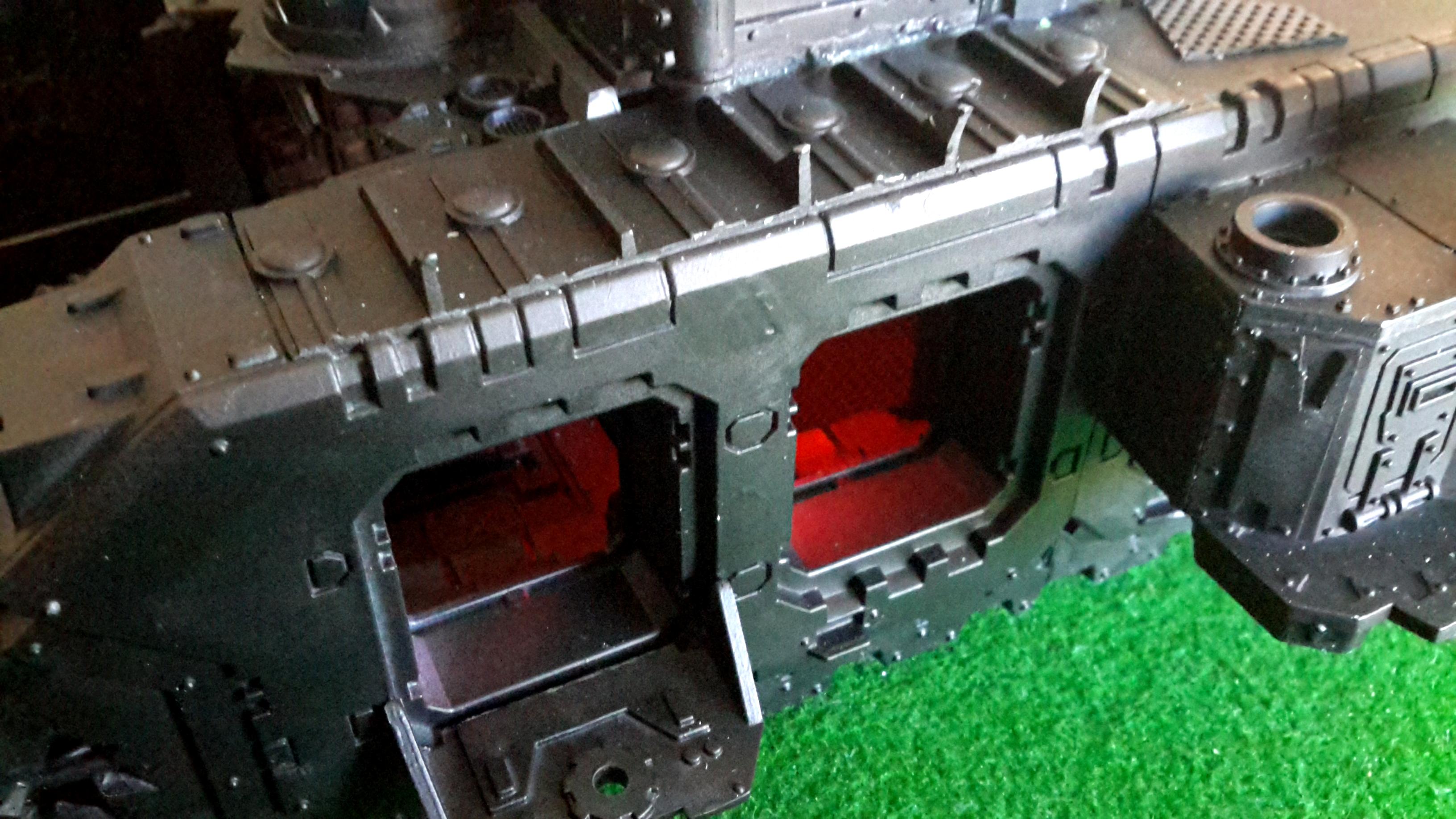 Battle Fortress, Battlewagon, Claw, Conversion, Fortress, Grappling Claw, Looted, Orks, Wagon