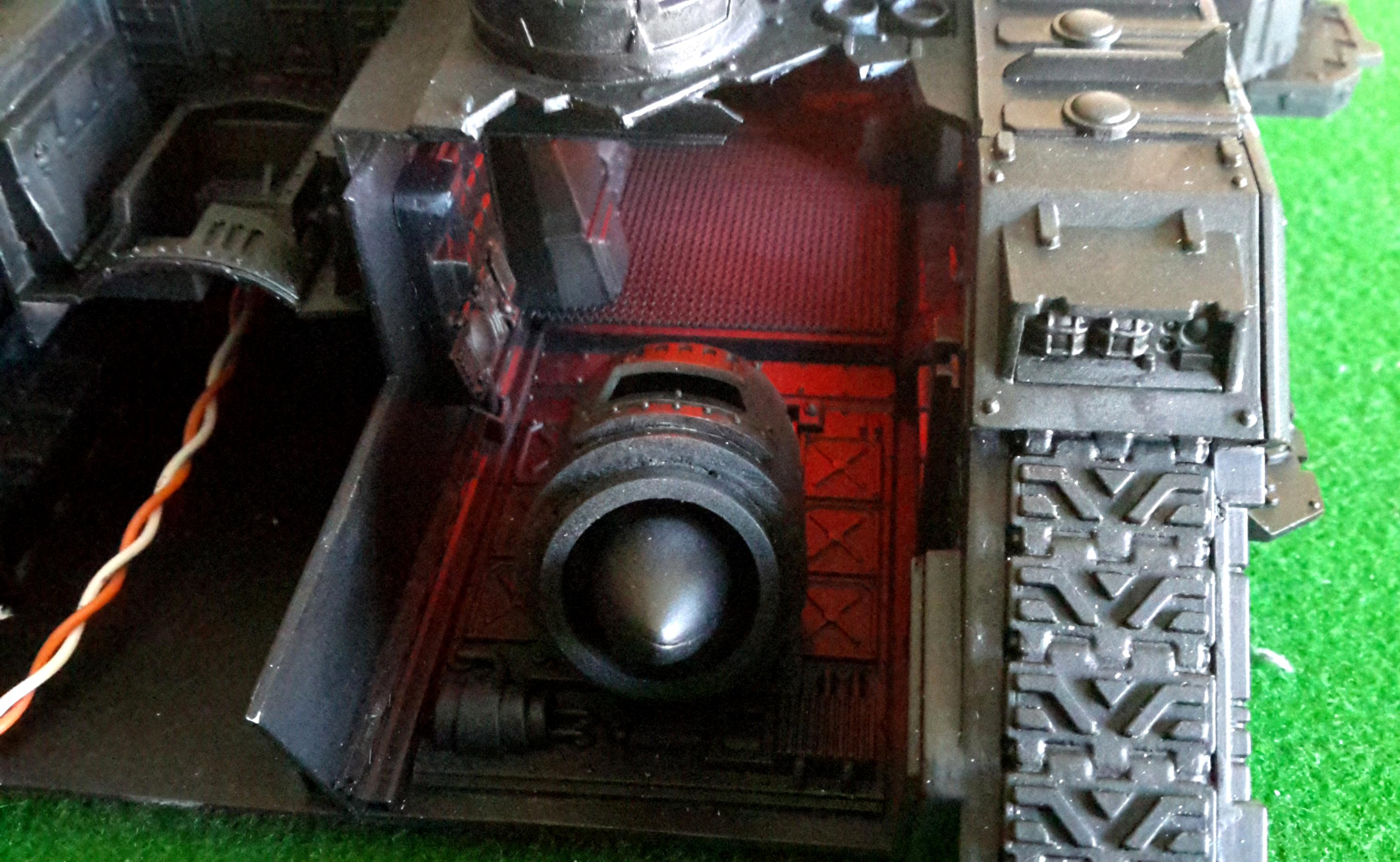 Battle Fortress, Battlewagon, Claw, Conversion, Fortress, Grappling Claw, Looted, Orks, Wagon