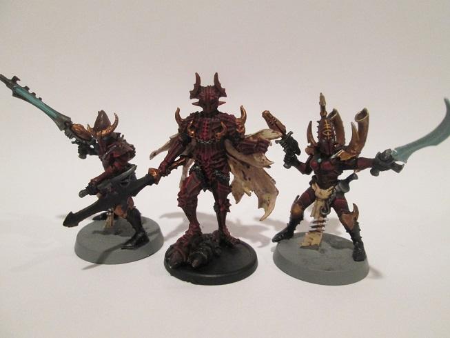 Trying to match this Anima Tactics figure with my Dark Eldar