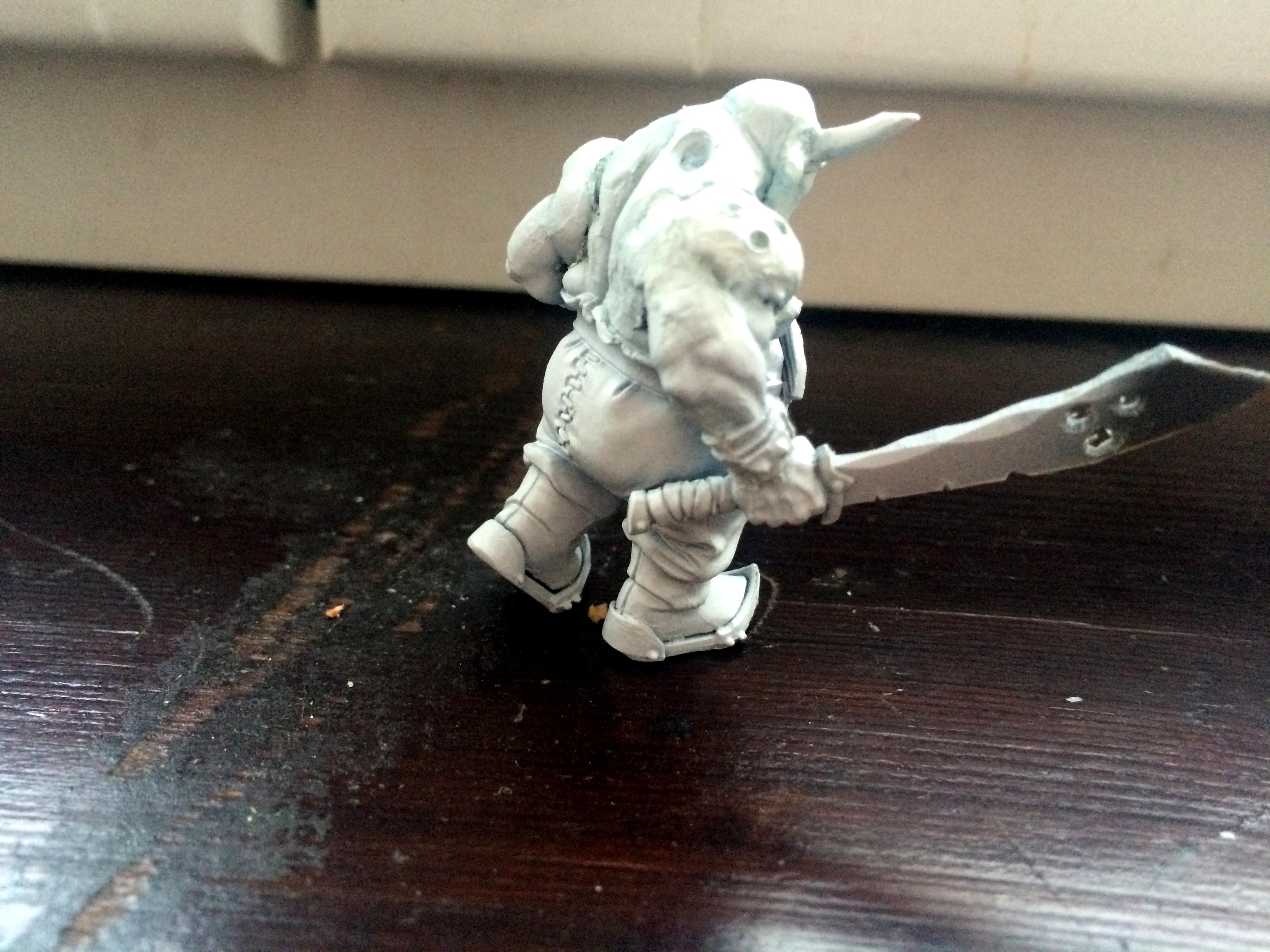 Nurgle, Ogres, Warhammer Fantasy, Work In Progress