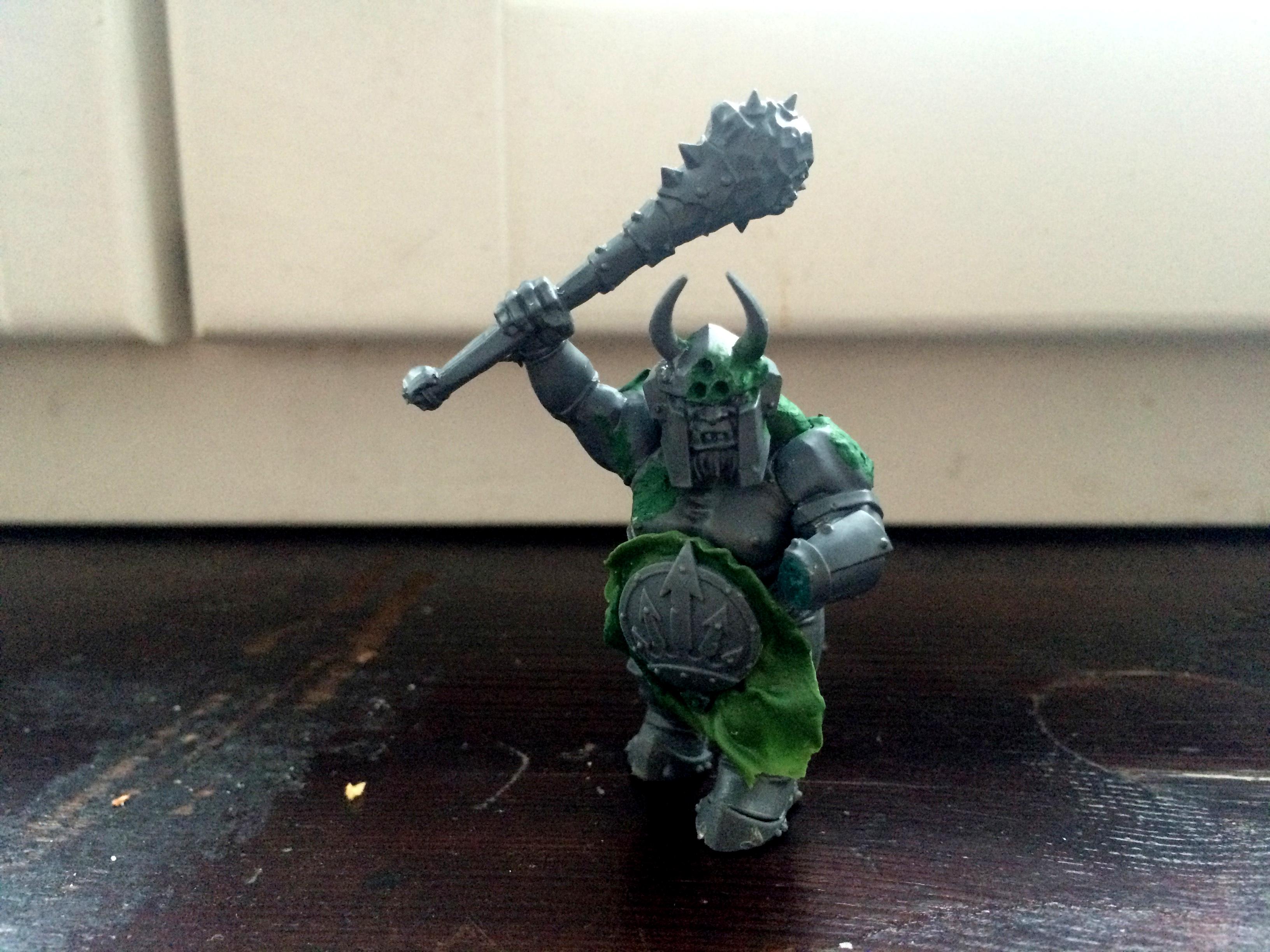 Nurgle, Ogres, Warhammer Fantasy, Work In Progress