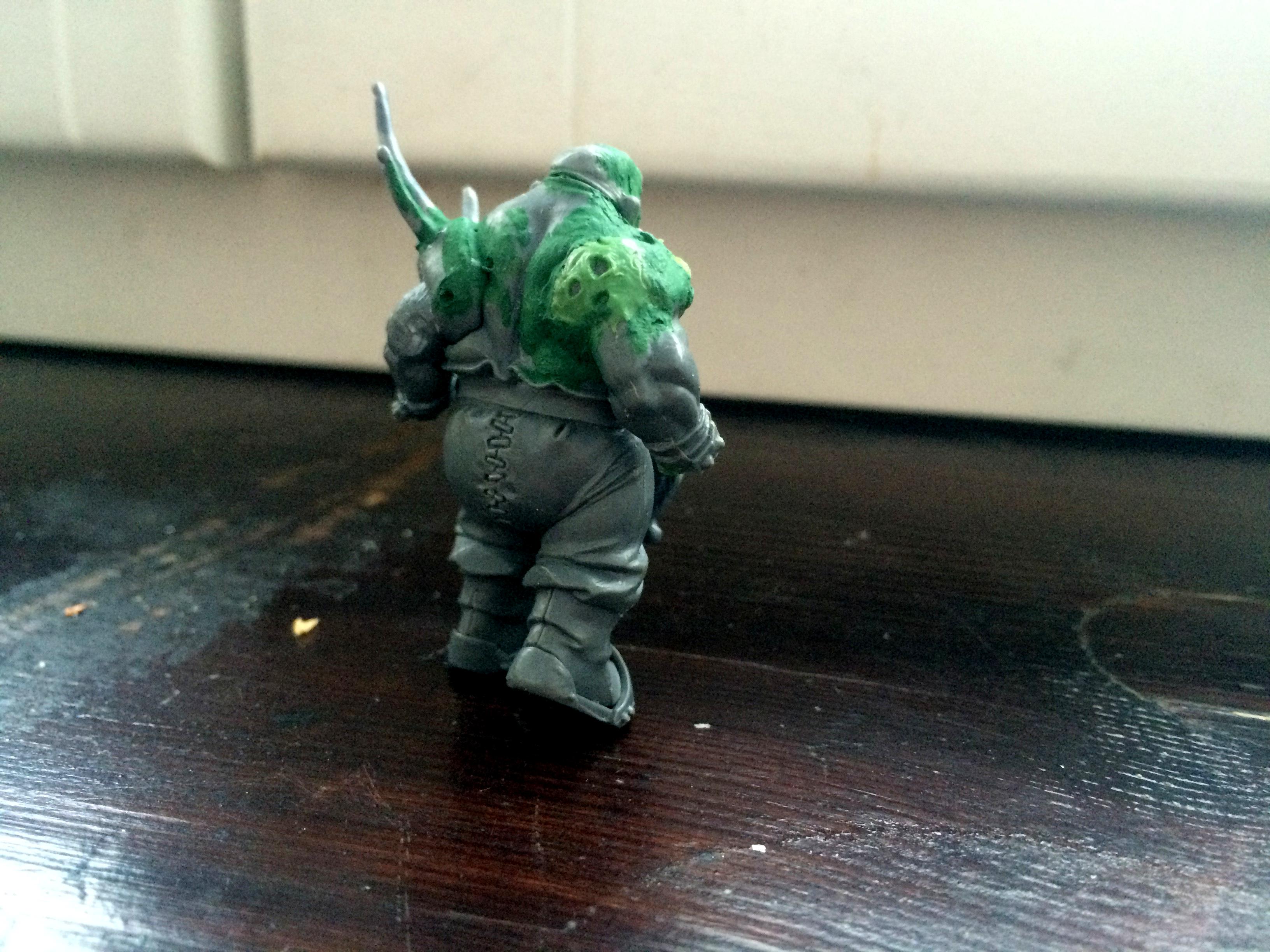 Nurgle, Ogres, Warhammer Fantasy, Work In Progress