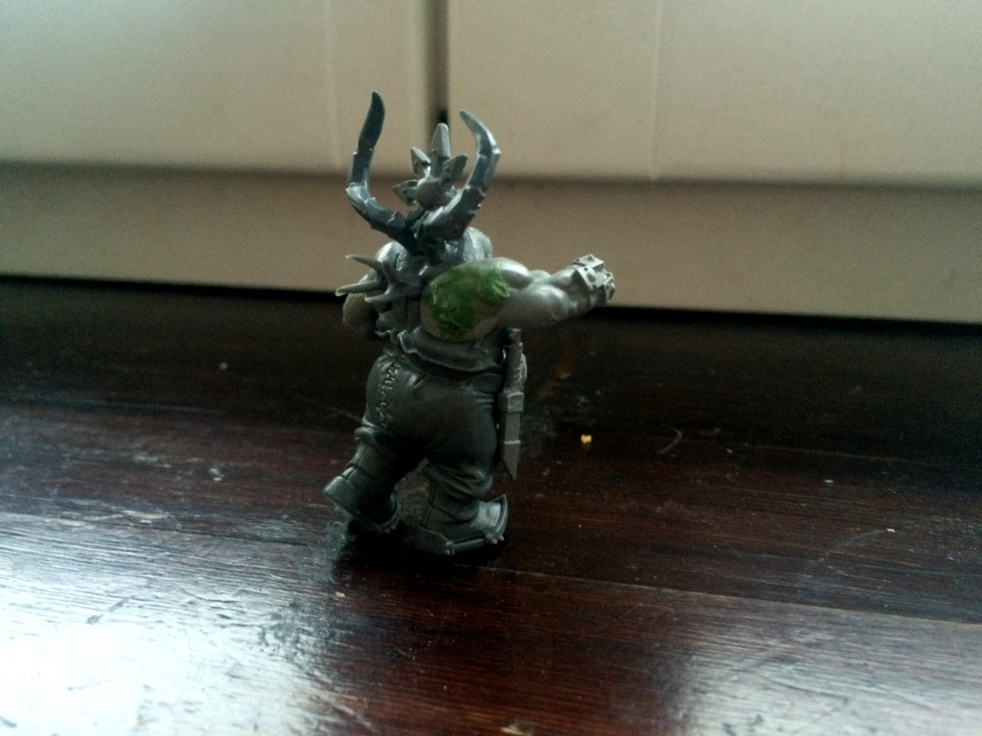 Nurgle, Ogres, Warhammer Fantasy, Work In Progress