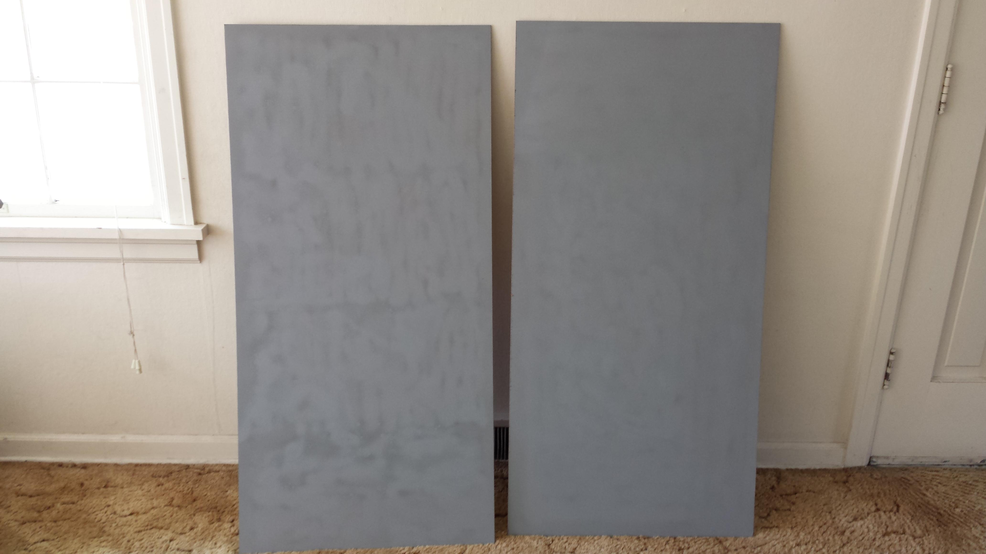 Both Boards Primed