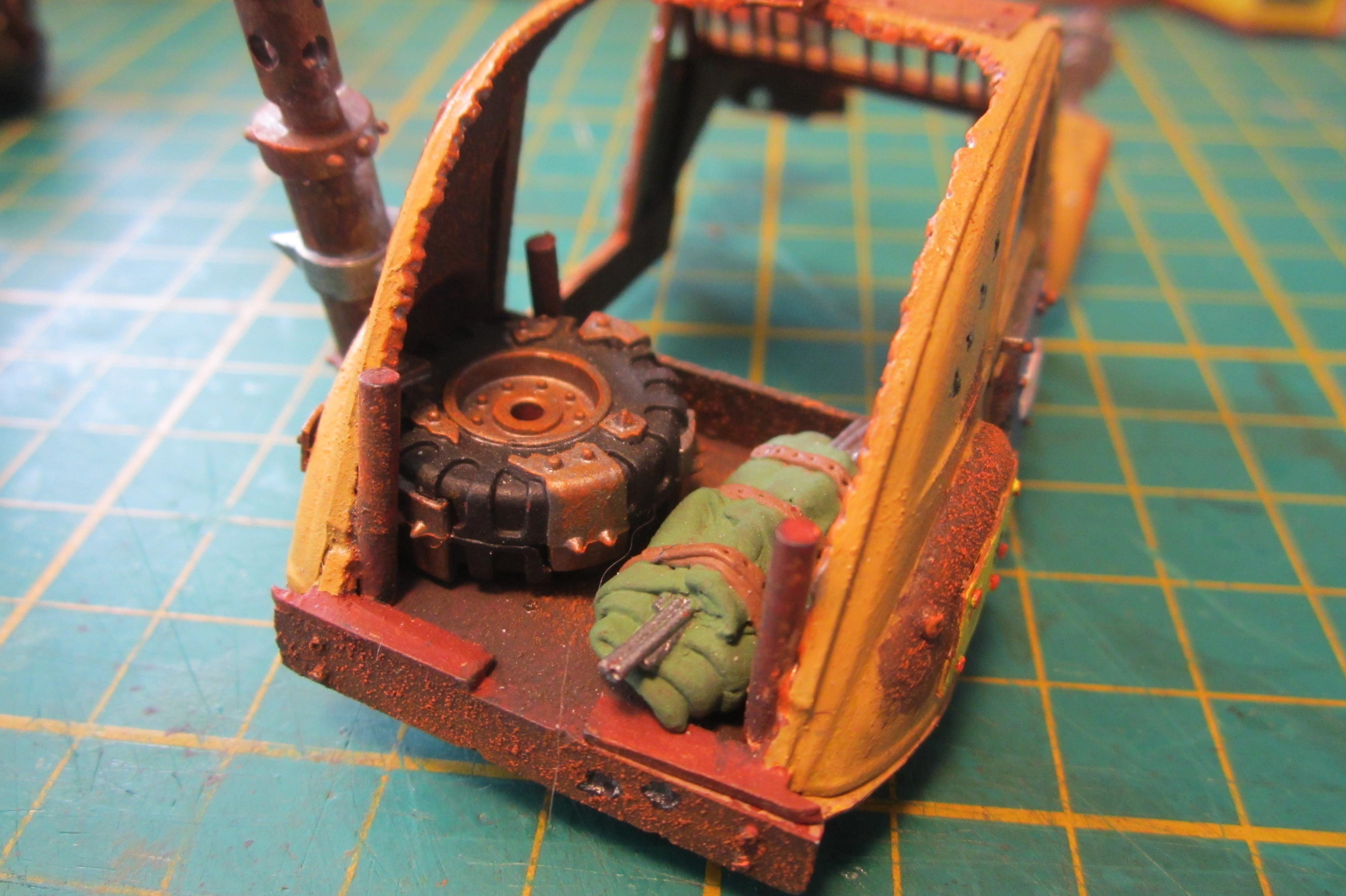 Cars, Conversion, Gorkamorka, Ork Buggies, Ork Buggy, Orks, Warhammer 40,000