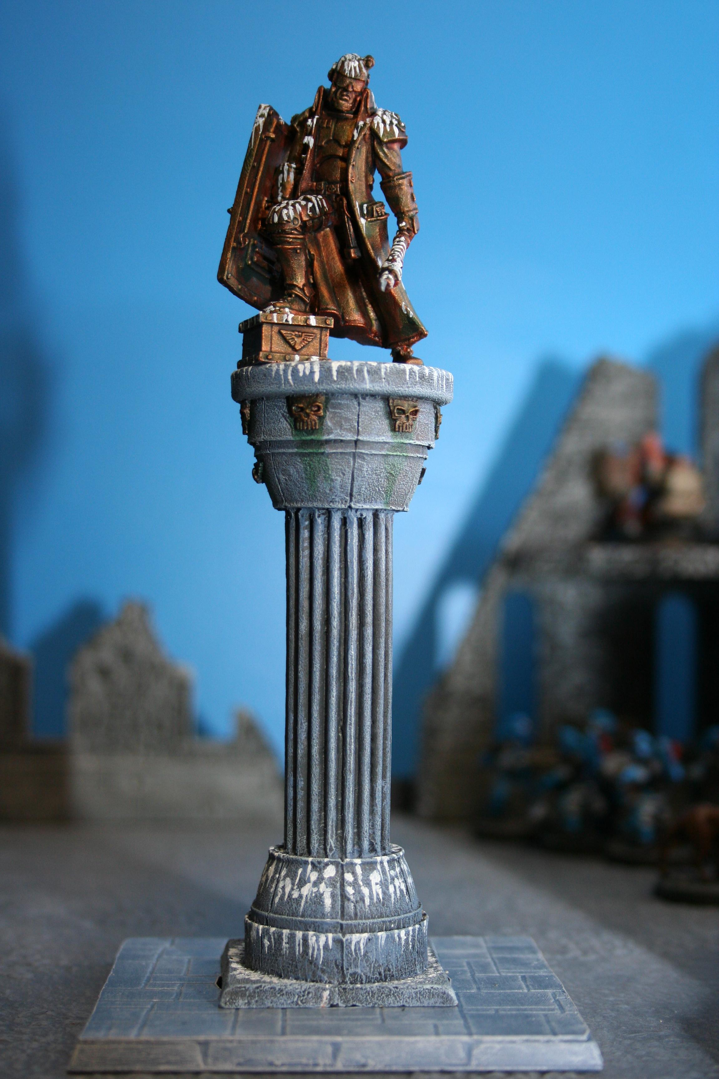 Adeptus Arbites, Bird Poo, Inquisitor, Statue