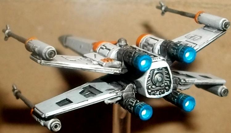 Ffg, Magnet, Mod, Modification, Repaint, Star Wars, X-Wing