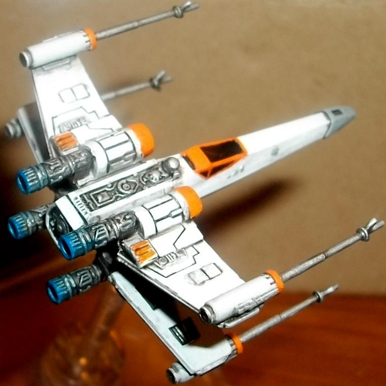 Ffg, Magnet, Mod, Modification, Repaint, Star Wars, X-Wing
