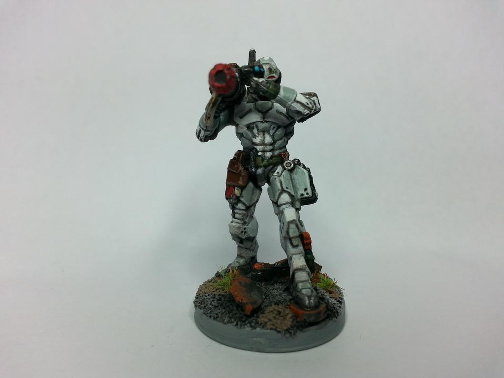 Deadzone, Enforcer, Mantic, Rocket Launcher