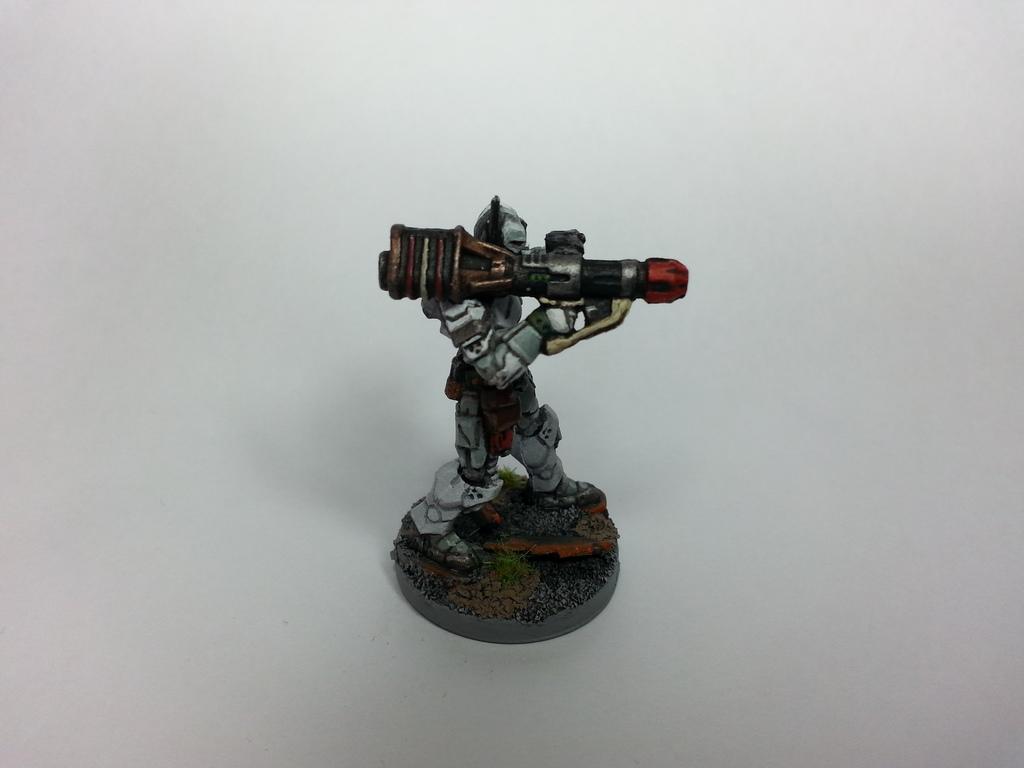Deadzone, Enforcer, Mantic, Rocket Launcher