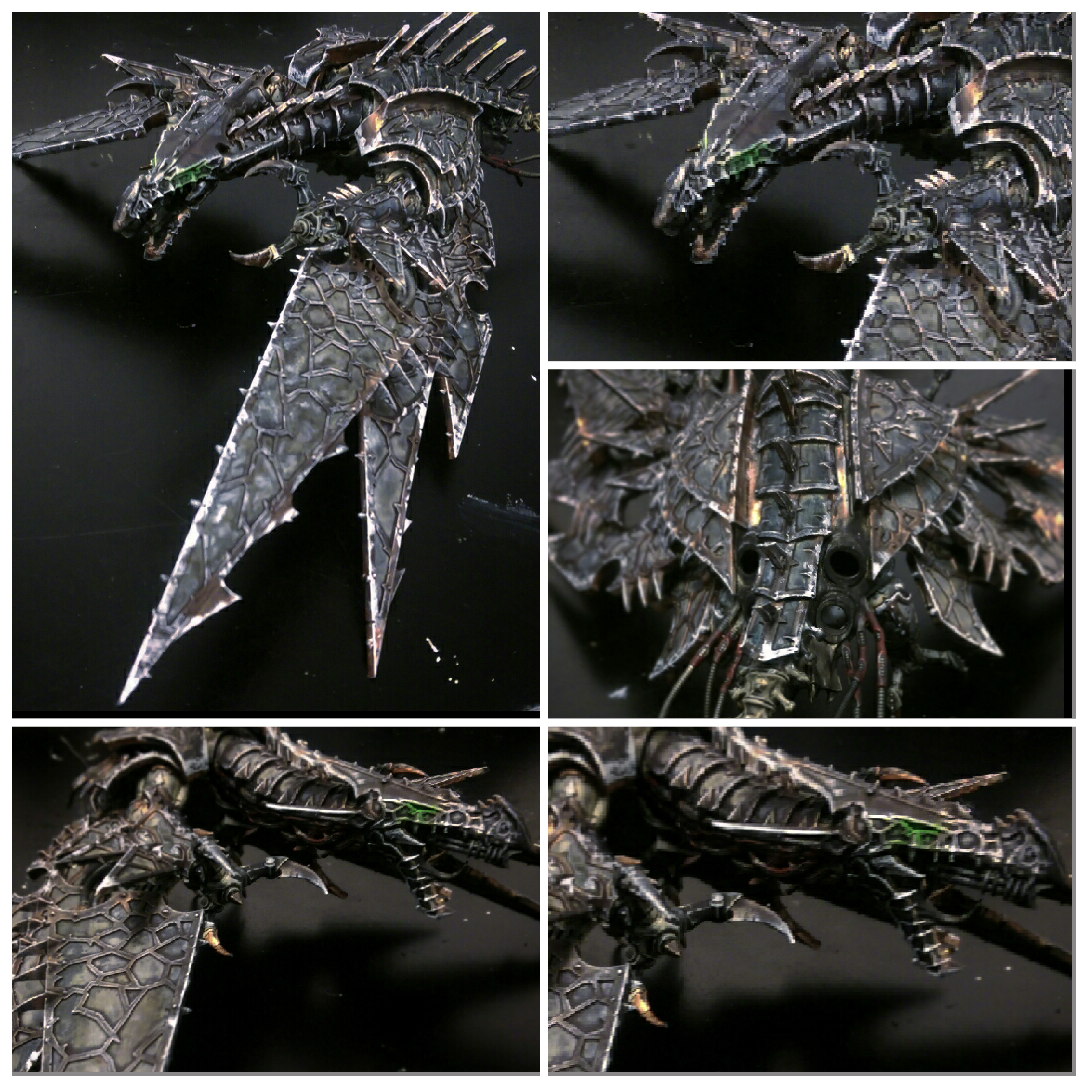 Blue, Chaos, Chaos Space Marines, Chapter, Custom, Helldrake, Lord, Pale, Snow, Space Marines, Stars