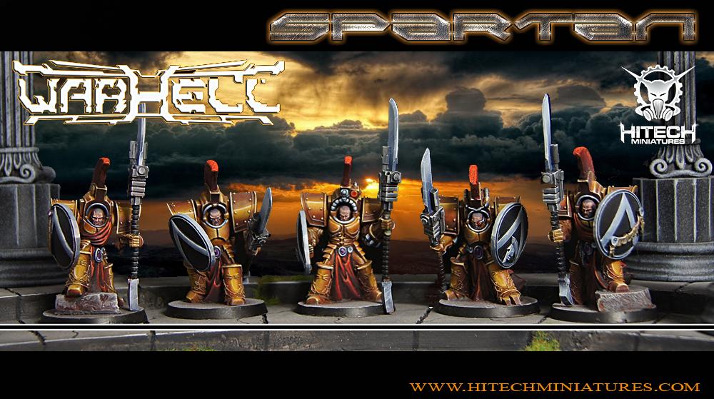 Hitech Miniatures, Spartans