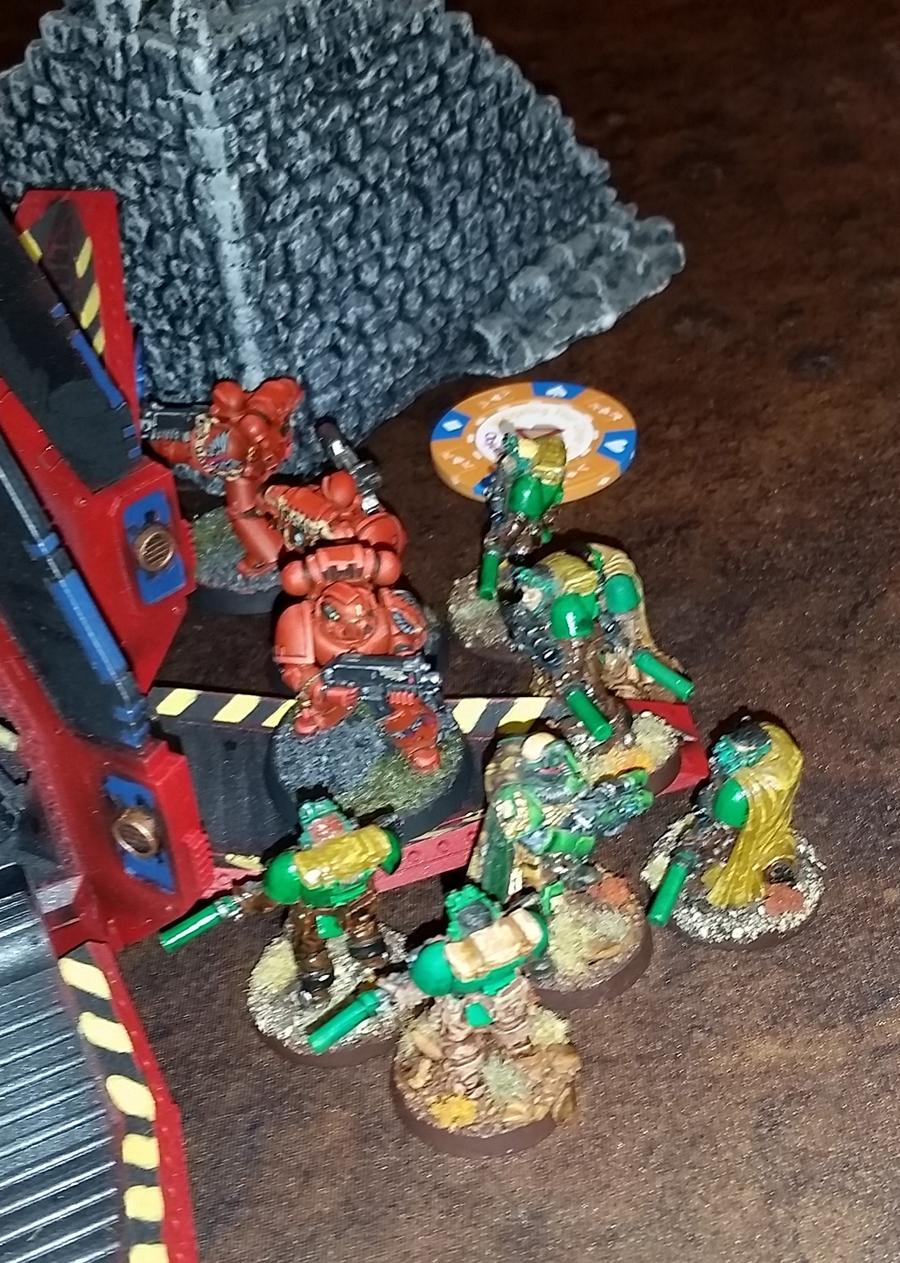 Battle Report, Blood Angels, Mantis Warriors, Space Marines, Warhammer 40,000
