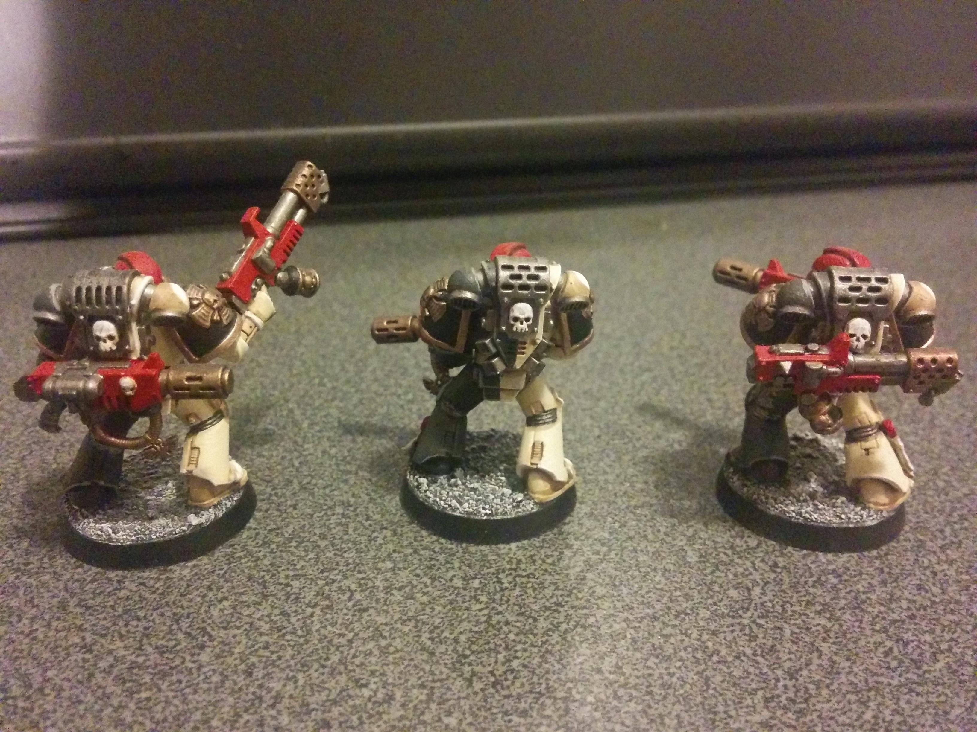 Apothecary, Champion, Command Squad, Salamanders