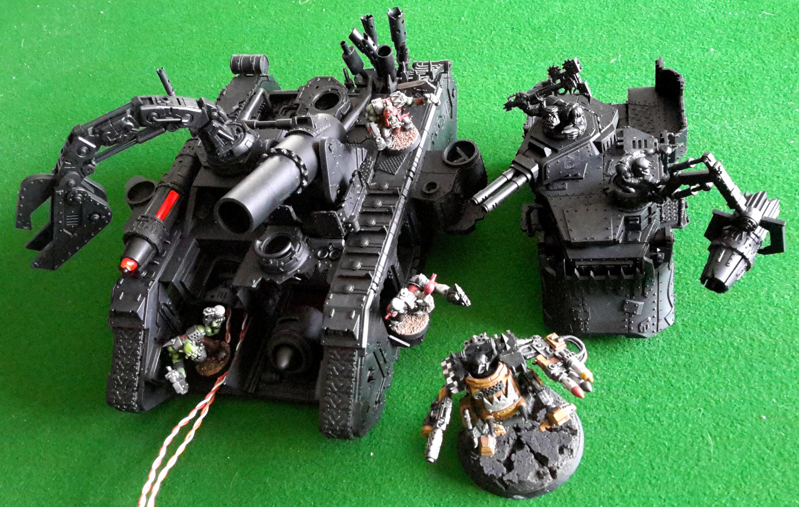 WIP Ork Looted / Converted Megawagon - Battlewagon / Battlefortress
