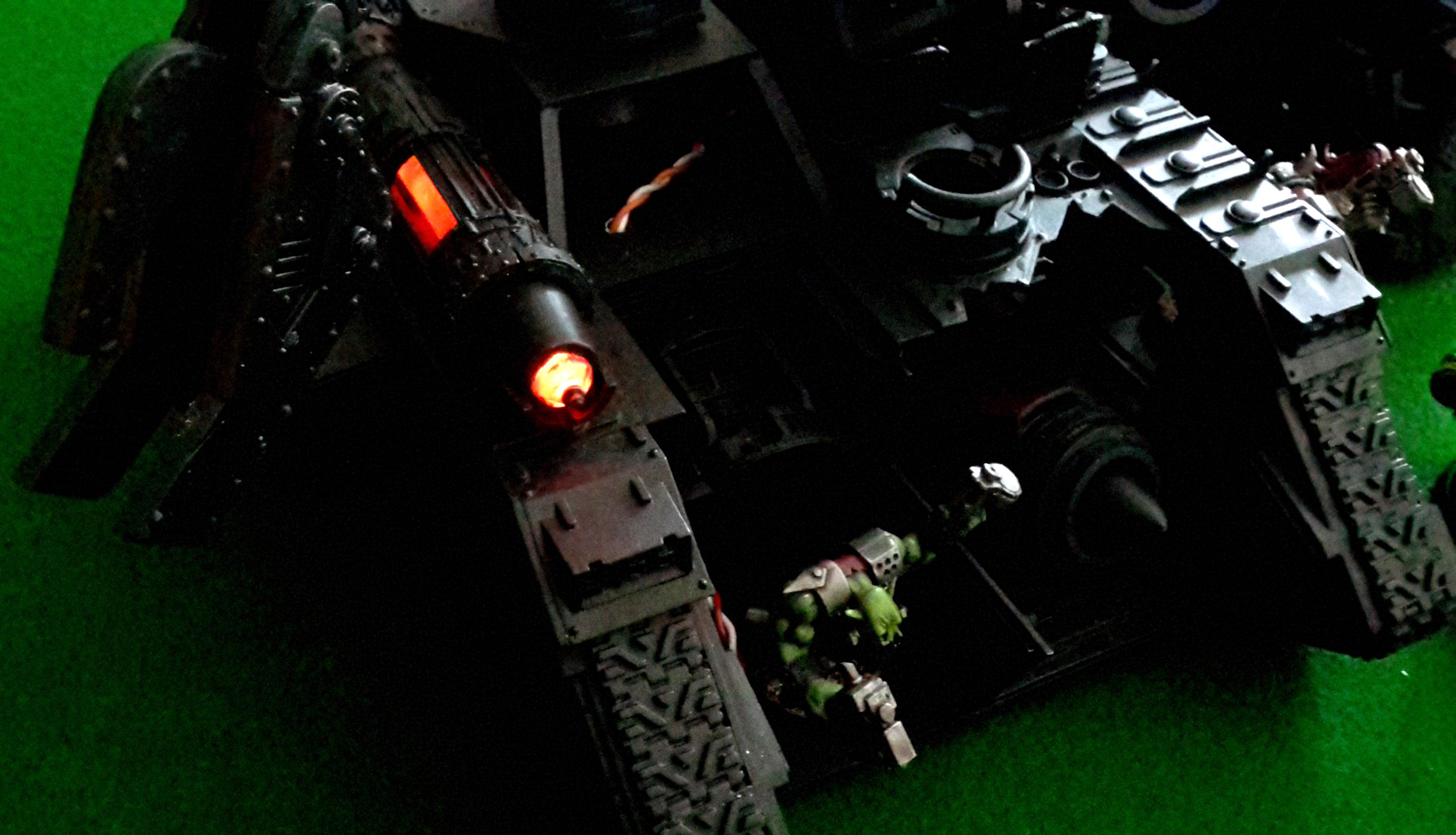 WIP Ork Looted / Converted Megawagon - Battlewagon / Battlefortress