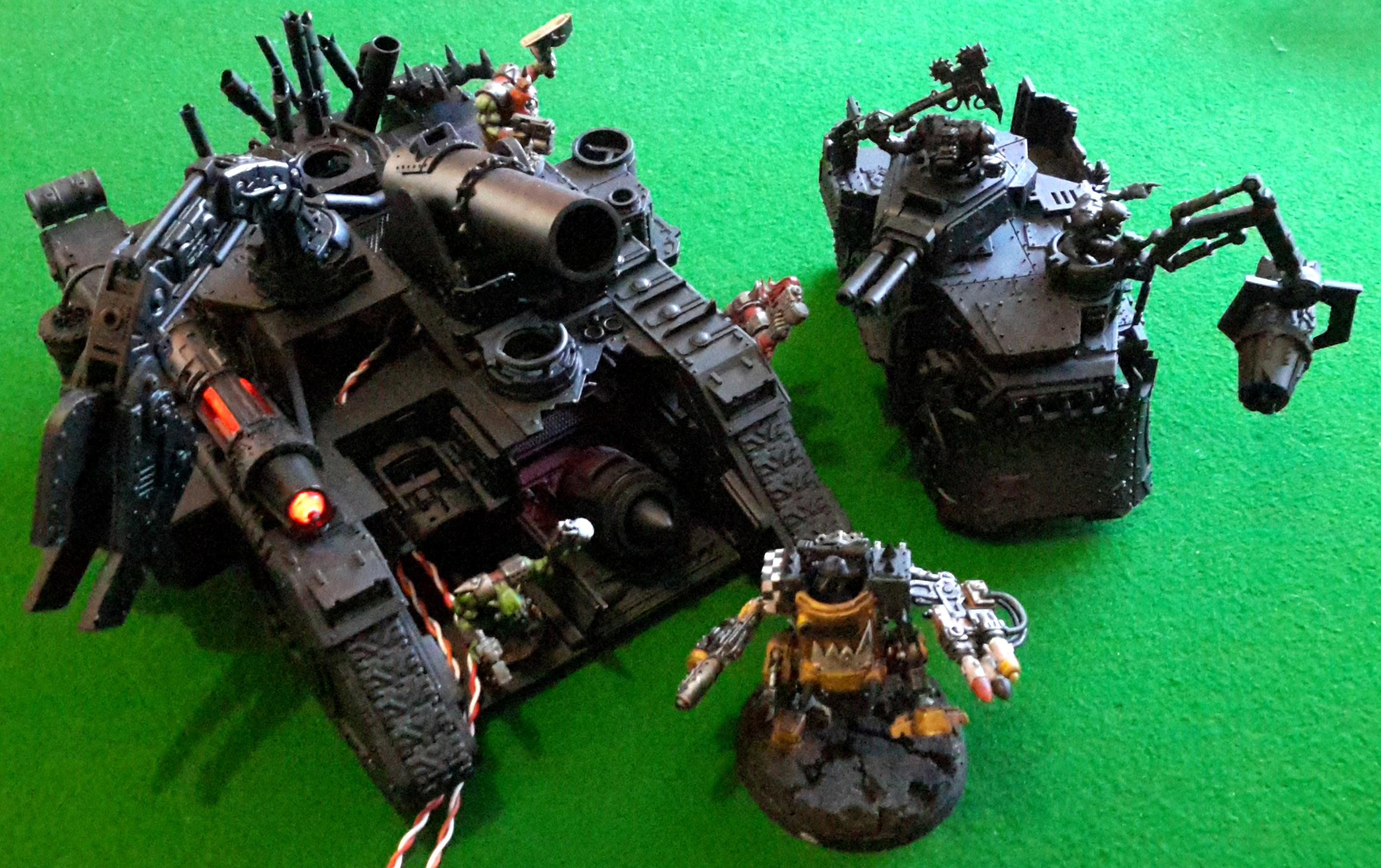 Conversion, LED, Looted, Orks, Wagon