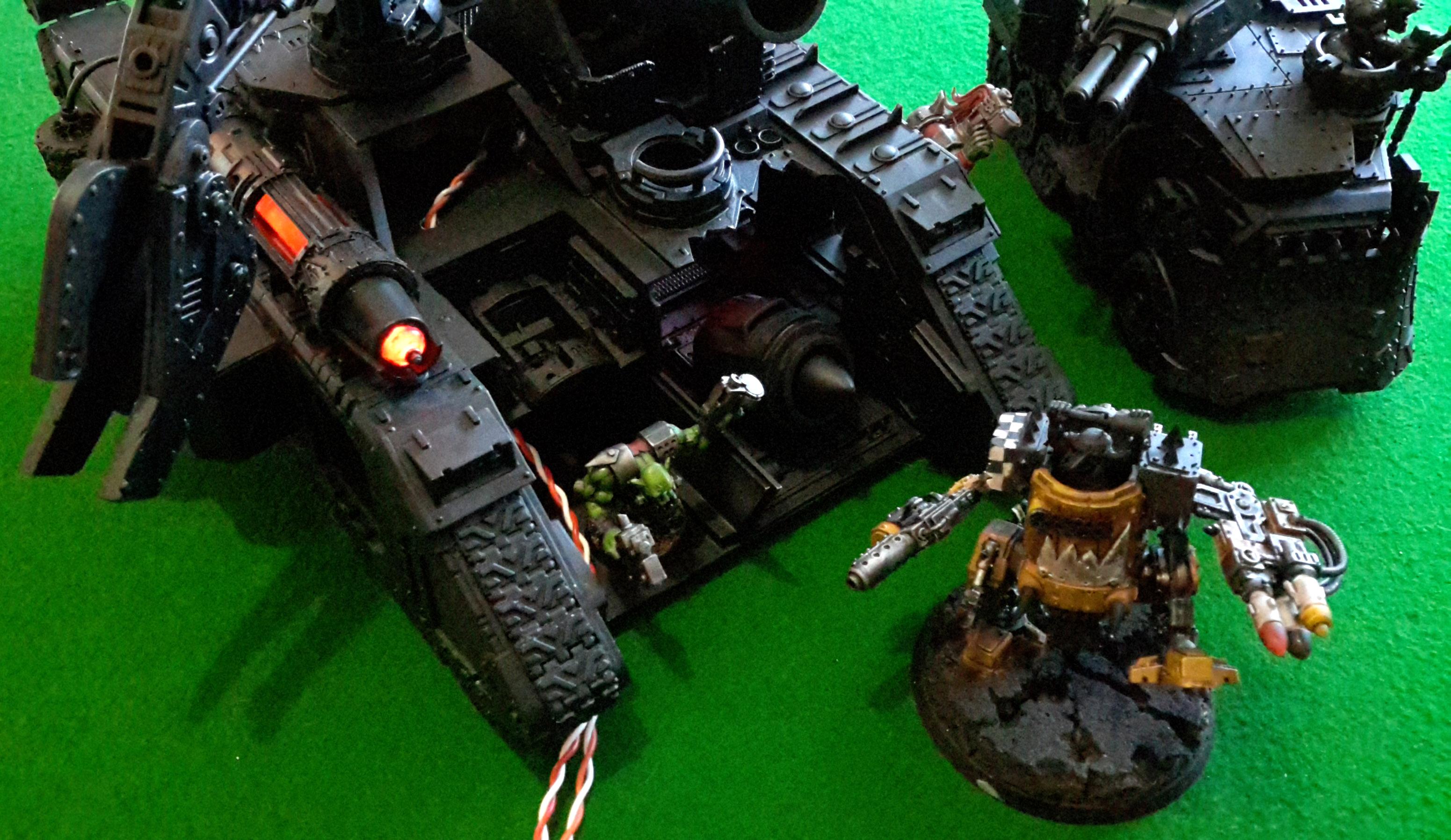 Conversion, LED, Looted, Orks, Wagon