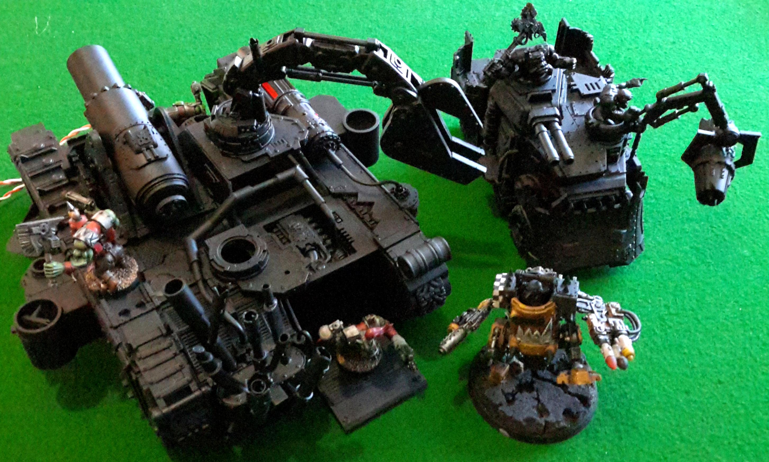 Conversion, LED, Looted, Orks, Wagon