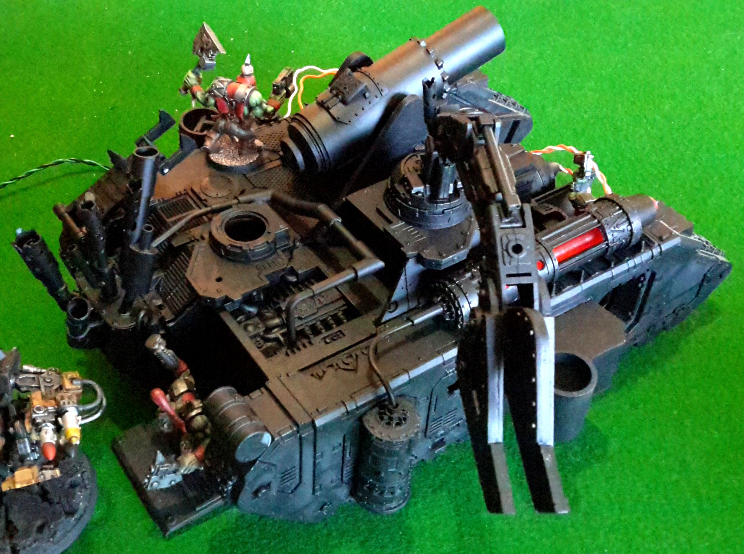 Conversion, LED, Looted, Orks, Wagon