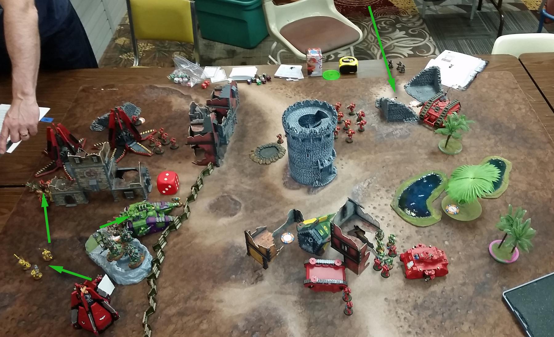 Battle Report, Blood Angels, Mantis Warriors, Space Marines, Warhammer 40,000