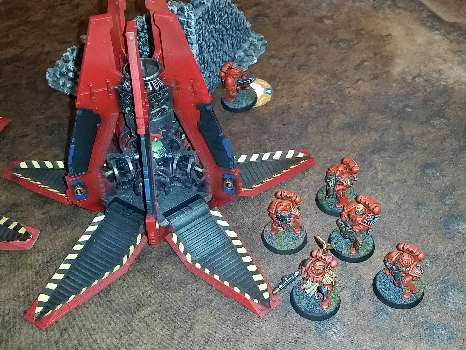 Battle Report, Blood Angels, Mantis Warriors, Space Marines, Warhammer 40,000