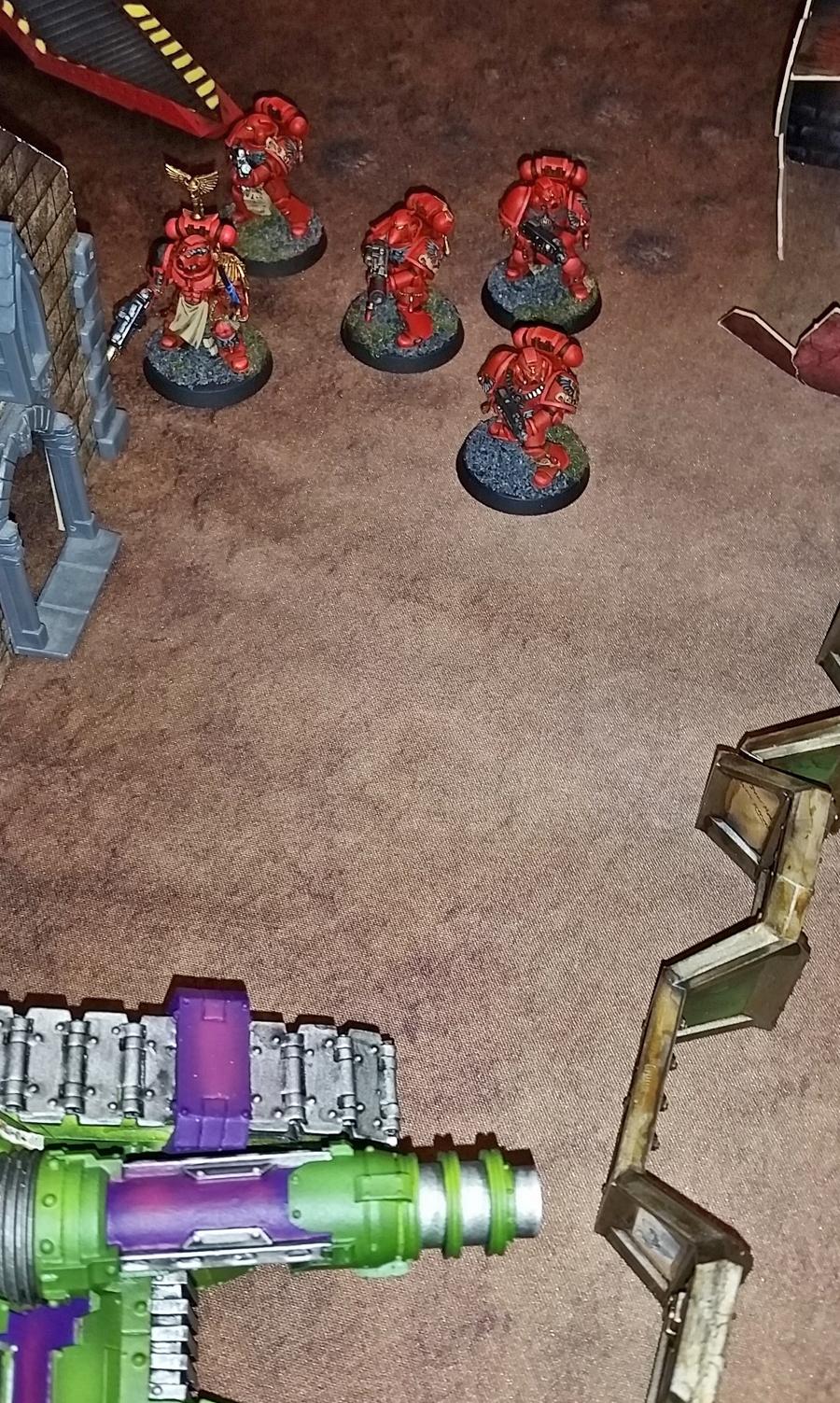 Battle Report, Blood Angels, Mantis Warriors, Space Marines, Warhammer 40,000
