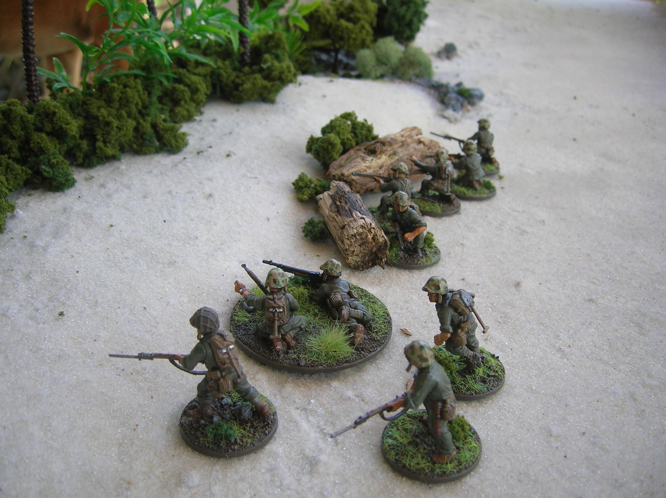 28mm, Pacific, Space Marines, Usmc, World War 2