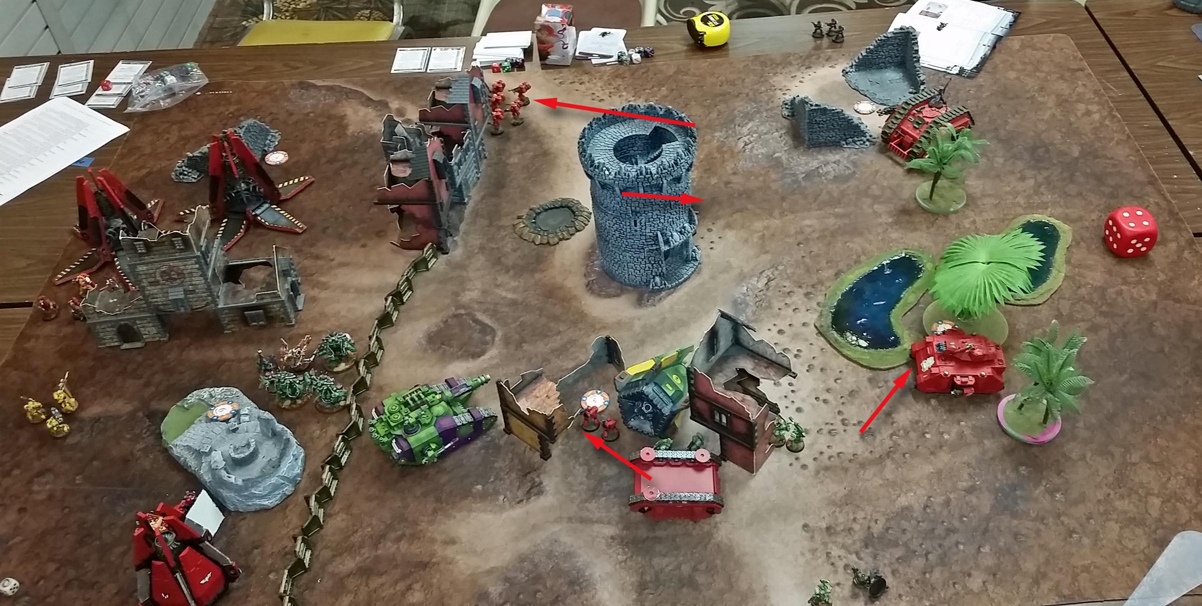 Battle Report, Space Marines, Warhammer 40,000